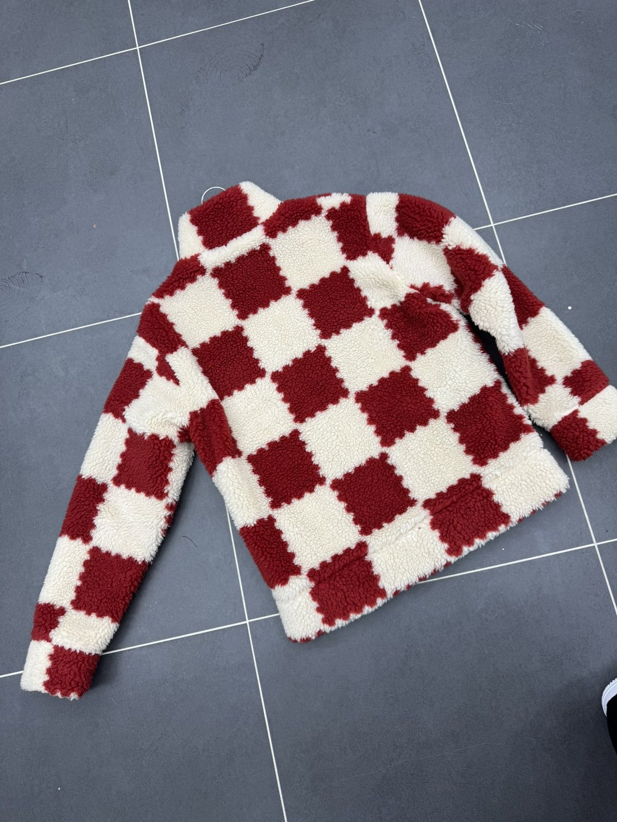 Louis Vuitton × Nigo Louis Vuitton x Nigo Jacquard Damier Fleece sherpa Size US M / EU 48-50 / 2 - 5 Thumbnail