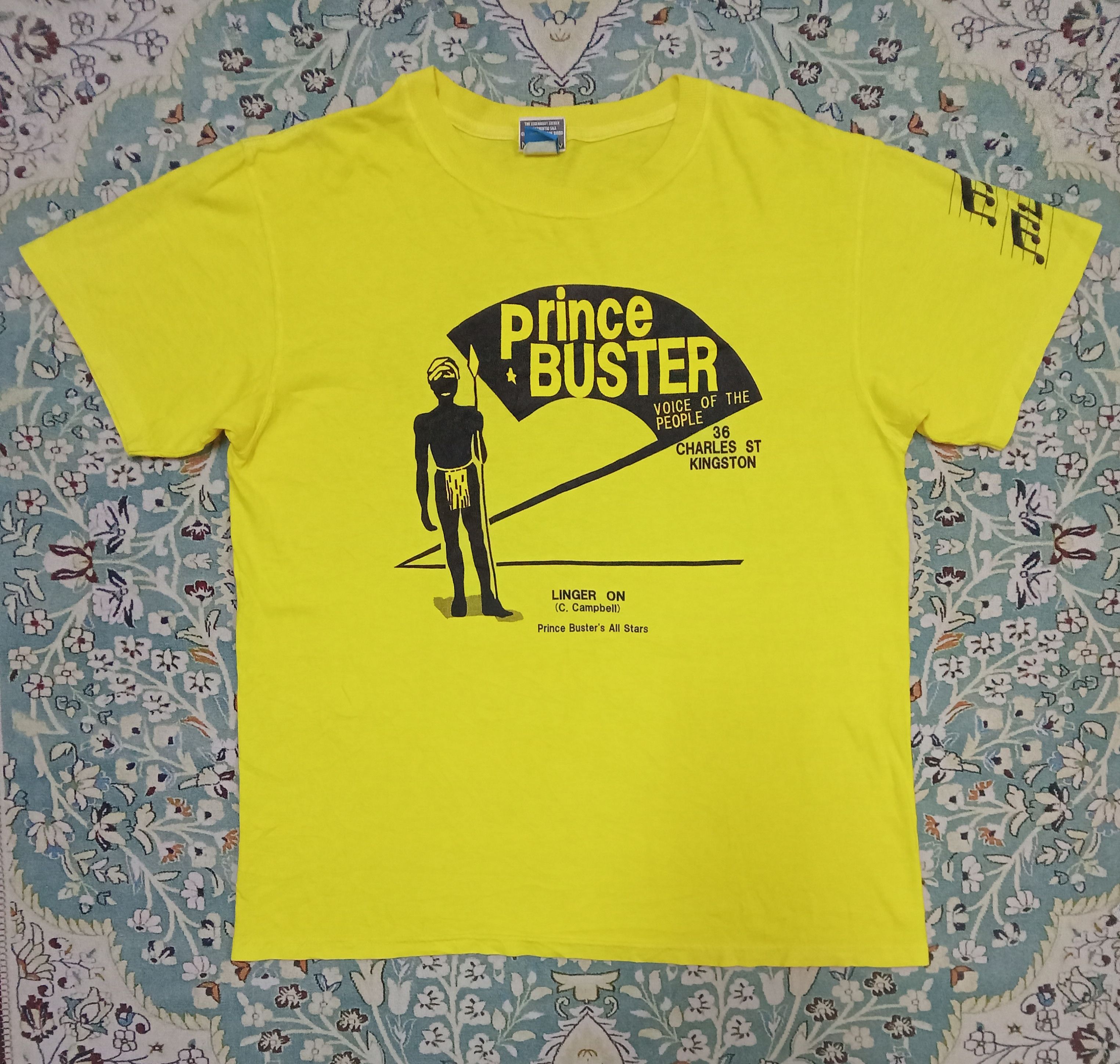 Band Tees Muzik City x Good On - Prince Buster Very Rare T Shirt Size US M / EU 48-50 / 2 - 2 Thumbnail