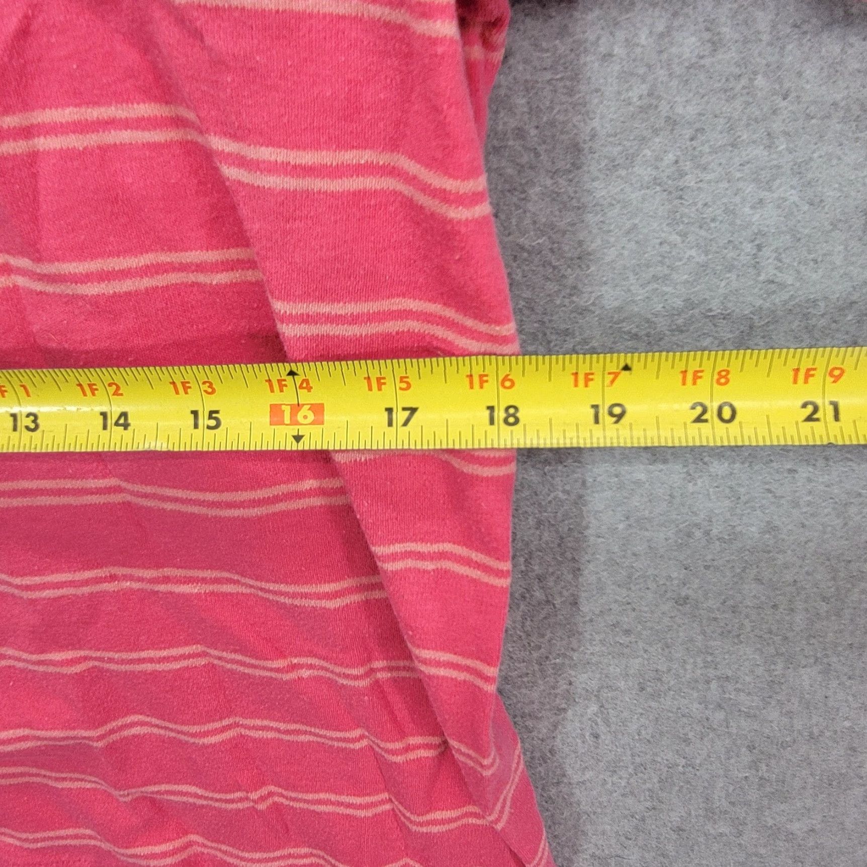 Vintage VINTAGE LL Bean shirt Womens XL Pink Striped Long Sleeve Crew Neck Size XL / US 12-14 / IT 48-50 - 6 Thumbnail