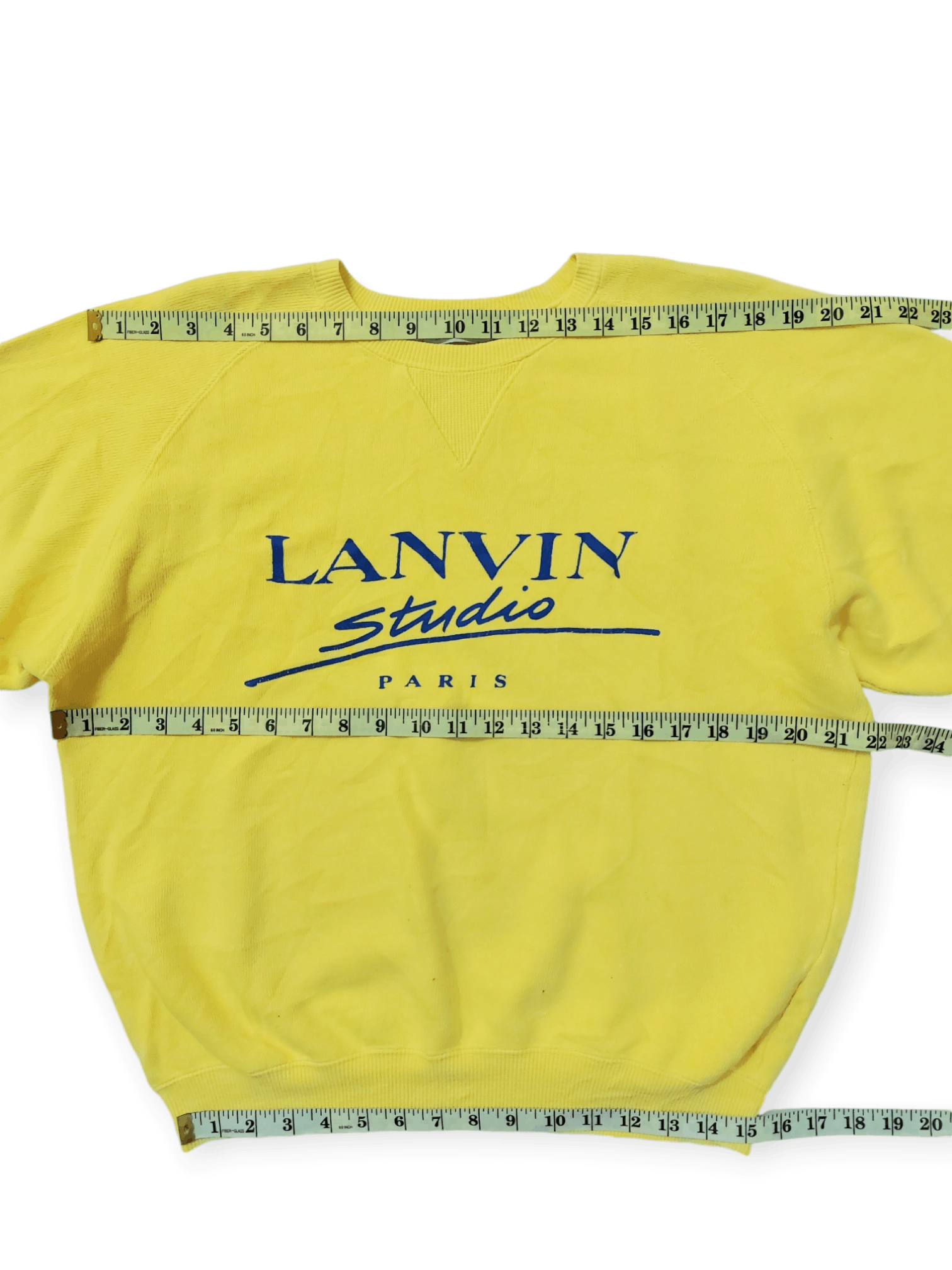 Lanvin Lanvin Studio Paris Sweatshirt Nice Design Size US S / EU 44-46 / 1 - 8 Thumbnail