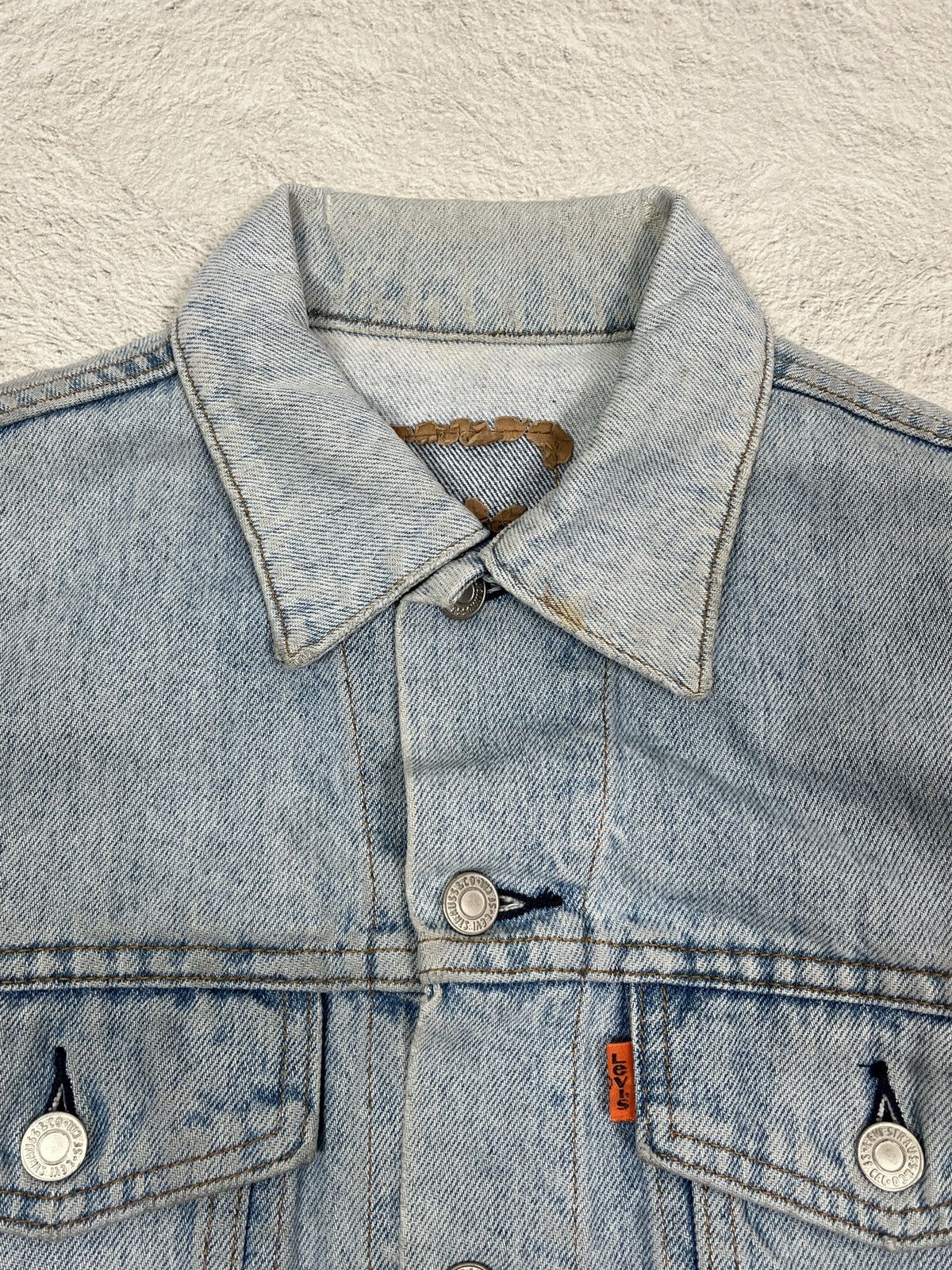 Levi's 90s Levi's 70651 - Orange Tab Type III Denim Jacket Size US M / EU 48-50 / 2 - 4 Thumbnail