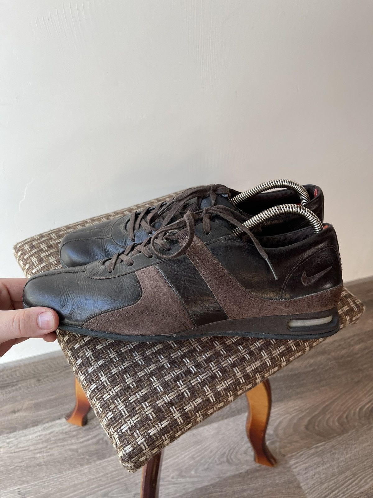Nike Rare Nike Air Kimon Brown Leather Y2K Casual Sneakers Men s9 Size US 9 / EU 42 - 5 Thumbnail