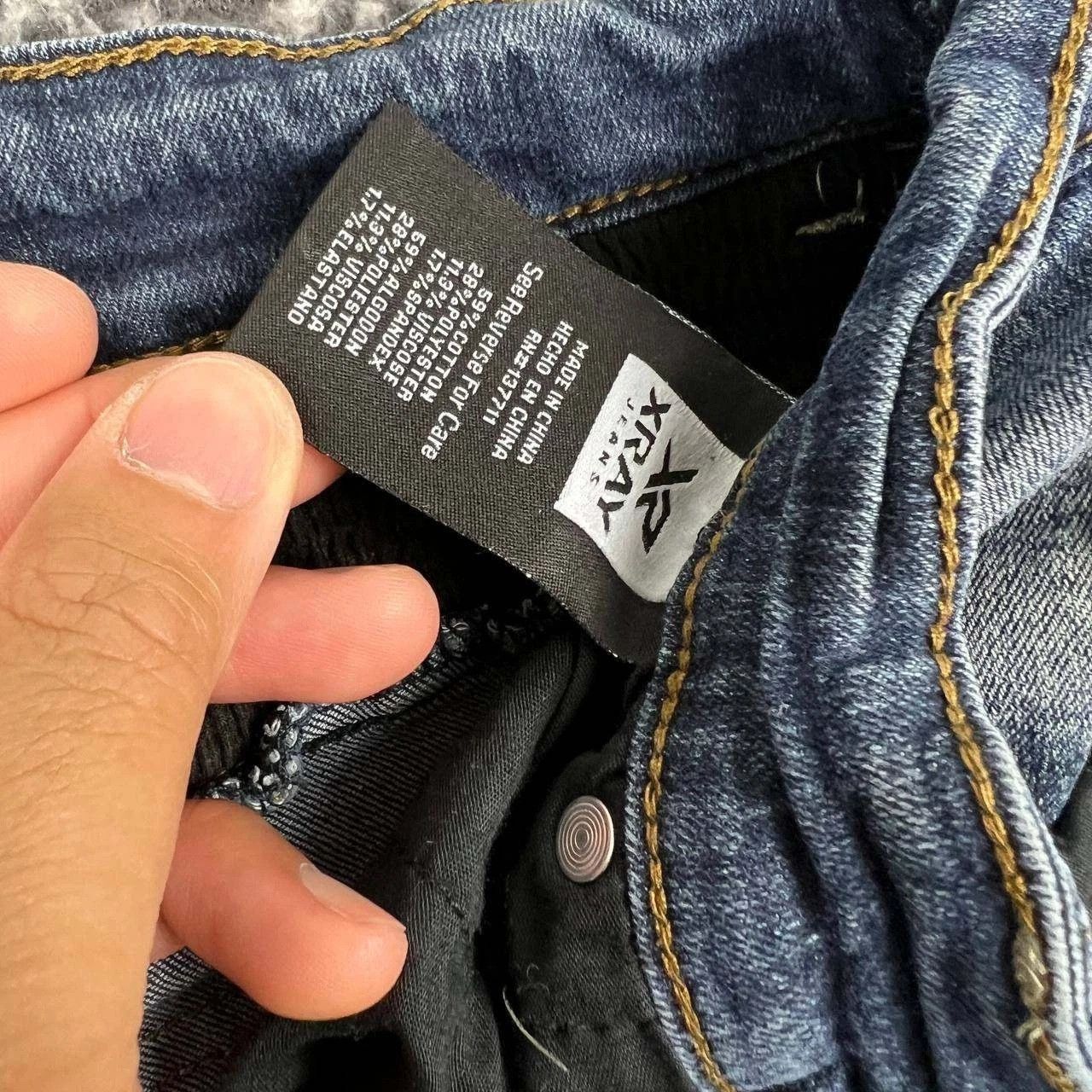 Other XRAY Jeans Mens Moto Biker Denim 32 Distressed Bleach Spots Size US 32 / EU 48 - 4 Thumbnail