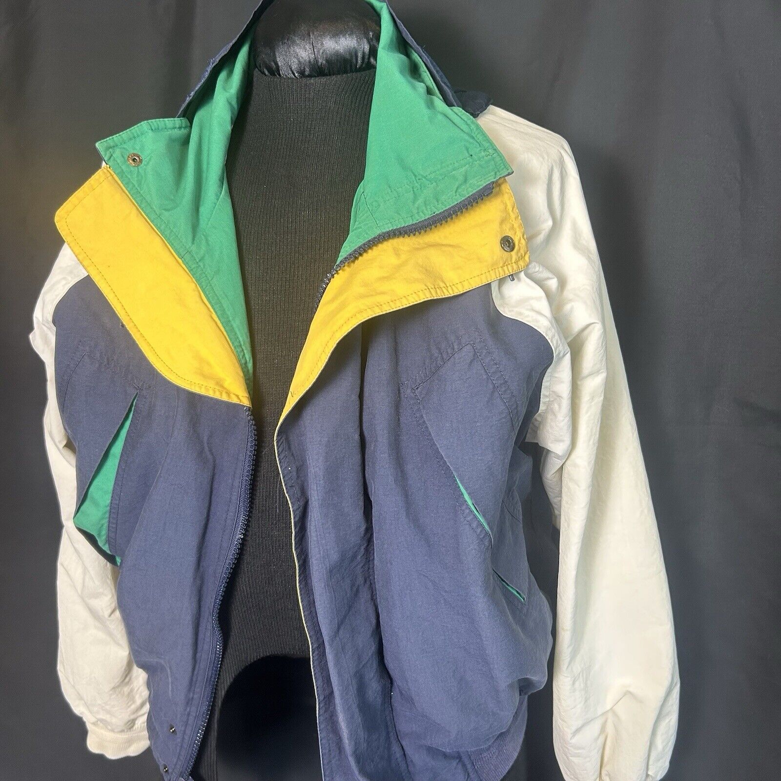 Nautica Men’s Nautica Competition Vintage Rare Hooded Jacket L Size US L / EU 52-54 / 3 - 3 Thumbnail