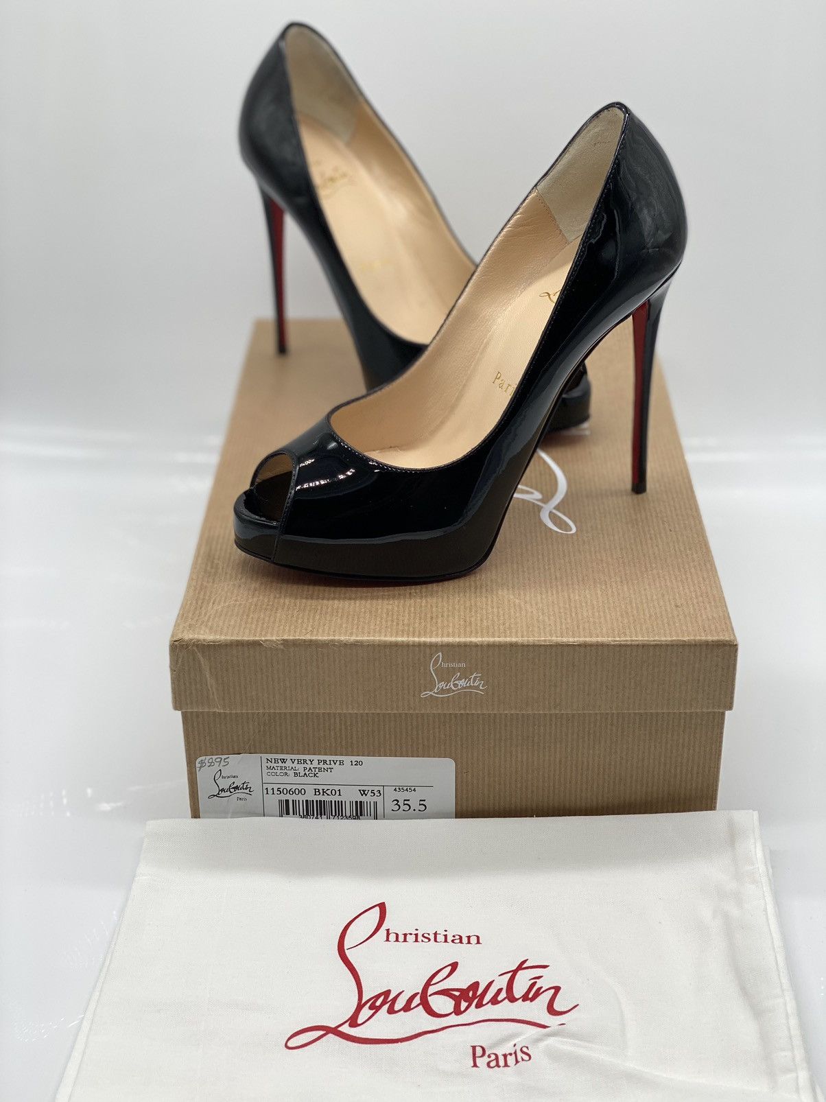 Christian Louboutin New Very Privé 120mm Pumps sz. 35.5
