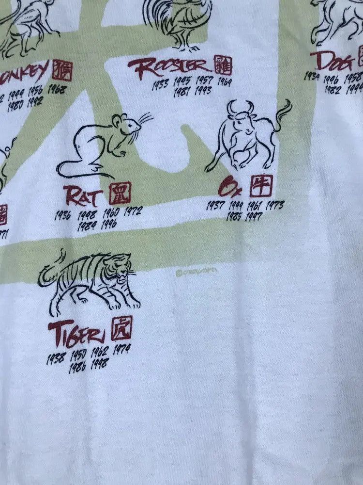 Vintage Vintage 90’s Crazy Shirt Year Of The Rabbit Tshirts Size US M / EU 48-50 / 2 - 6 Thumbnail