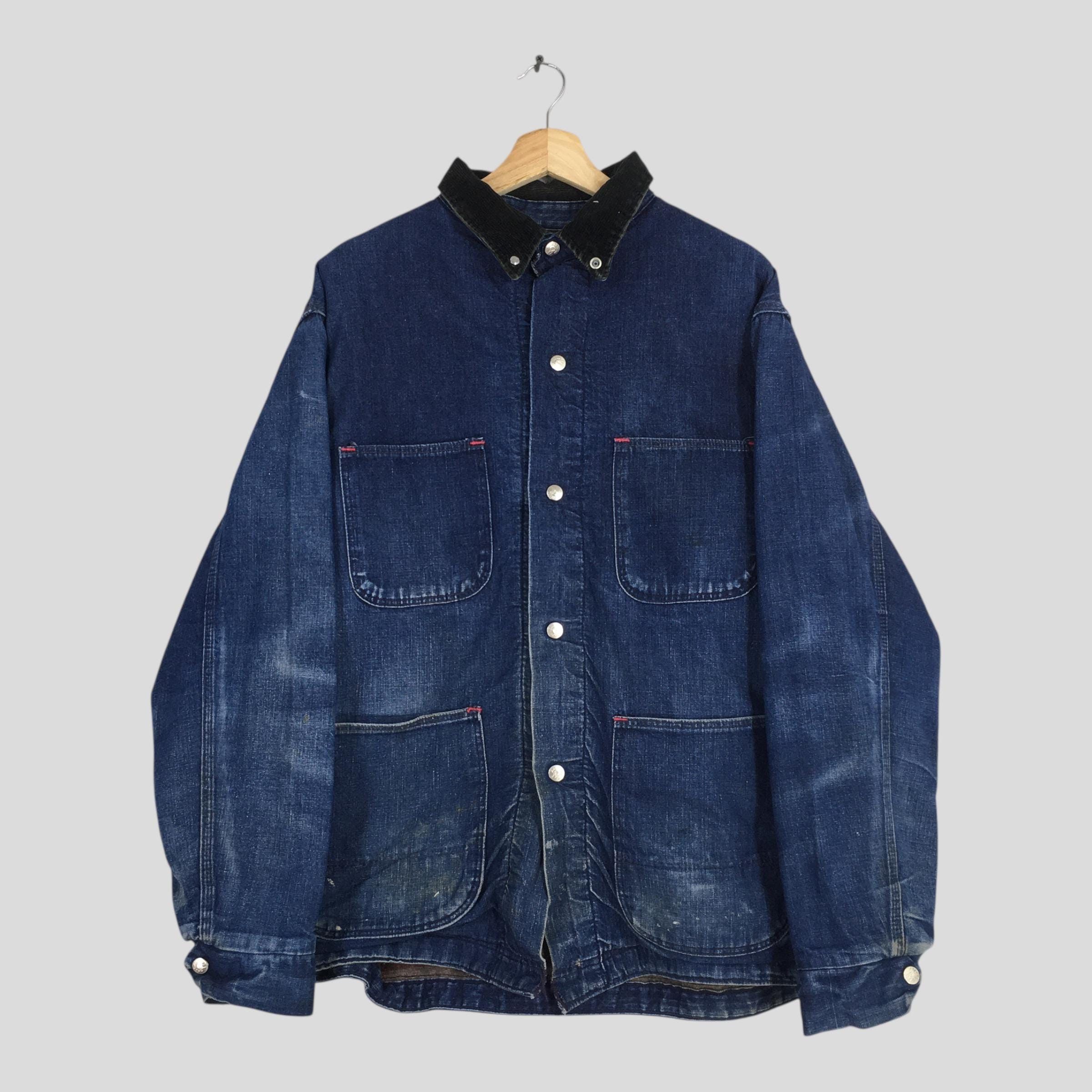 2005 PRADA ライニングデニムジャケット Prada × Vintage Denim Jacket
