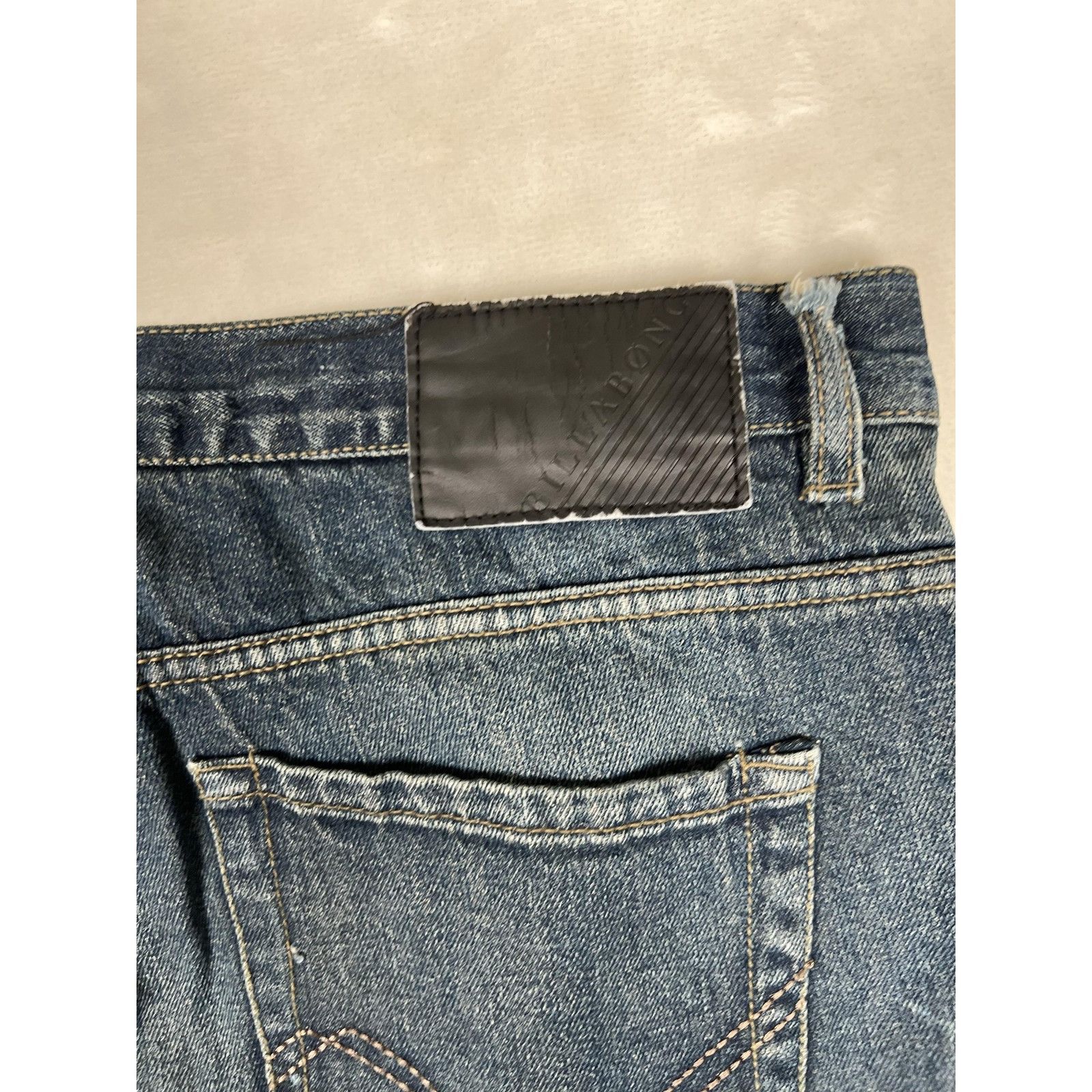 Billabong Billabong Alder Jeans Mens 38x34 Blue Narrow Slim Straight L Size US 38 / EU 54 - 9 Thumbnail