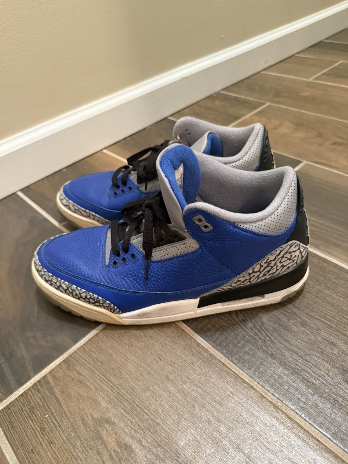Jordan Brand Jordan 3 Varsity Royal Size US 11 / EU 44 - 5 Thumbnail