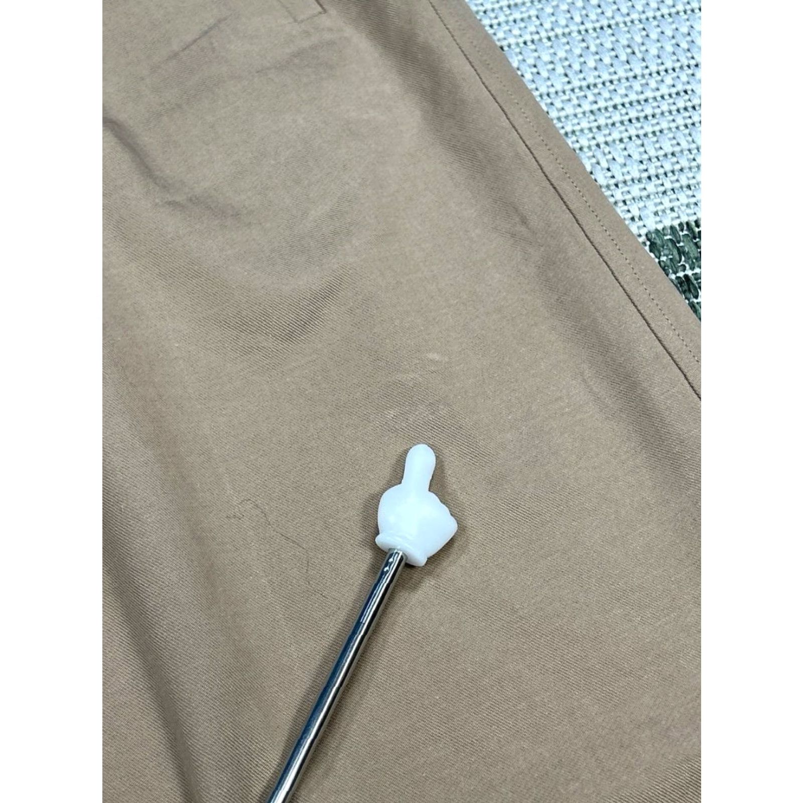 Everlane Everlane The Way High Drape Pants Womens 4 Beige Cotton High Rise Wide Leg Size 27" / US 4 / IT 40 - 4 Thumbnail