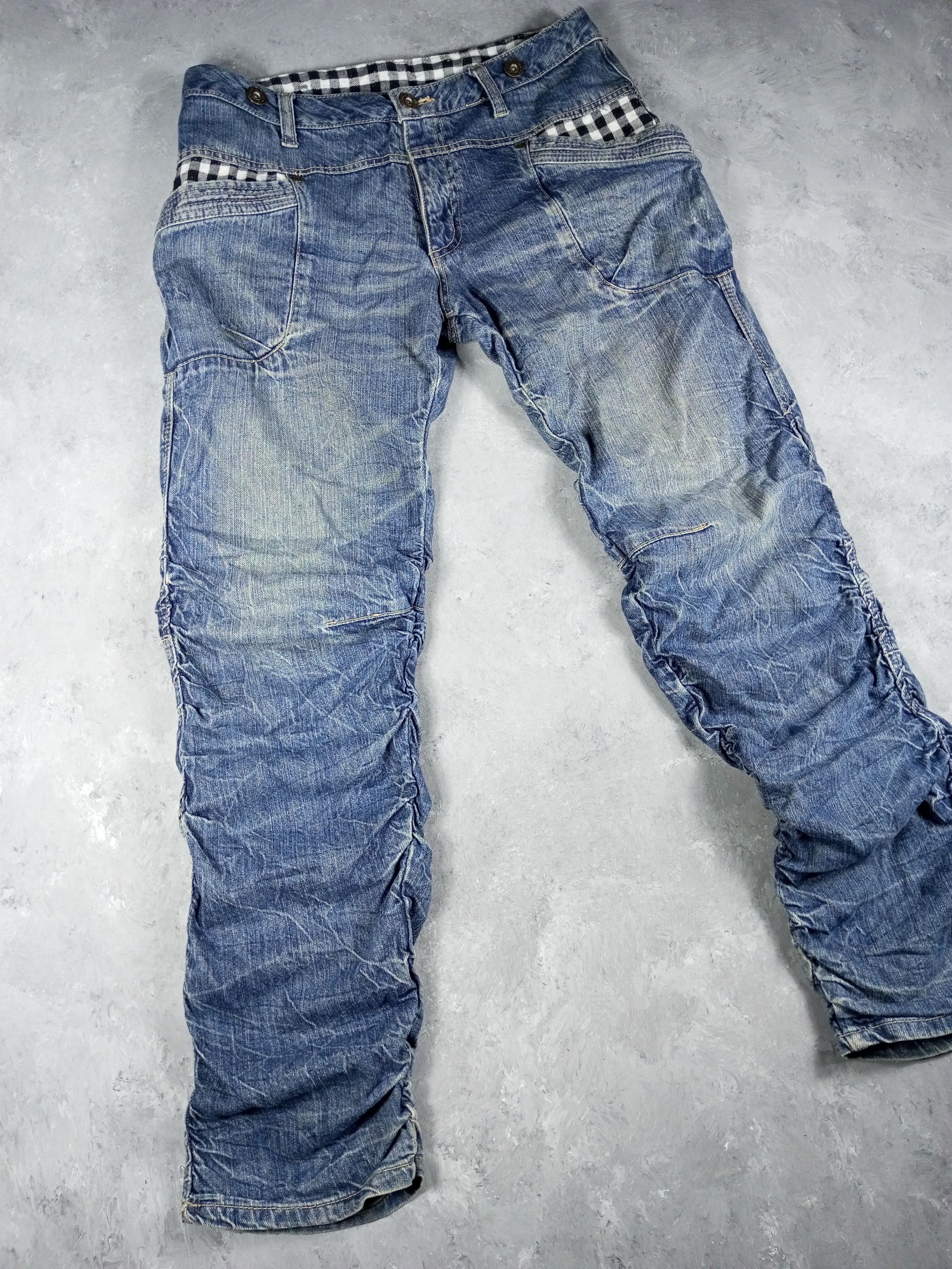 Japanese Brand undefined japanese brand jeans pant Size US 32 / EU 48 - 2 Thumbnail