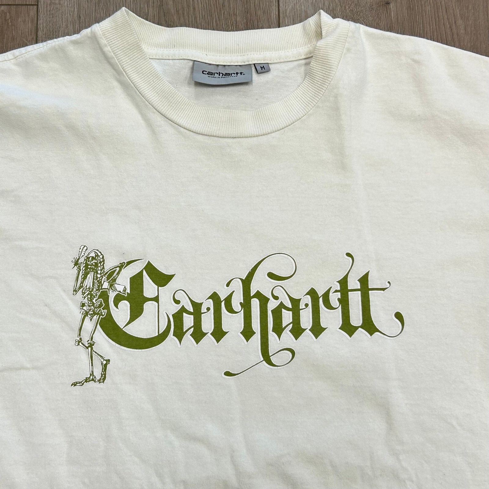 Carhartt Carhartt Work In Progress Off-White Scribe Tee T Shirt Size US M / EU 48-50 / 2 - 4 Thumbnail