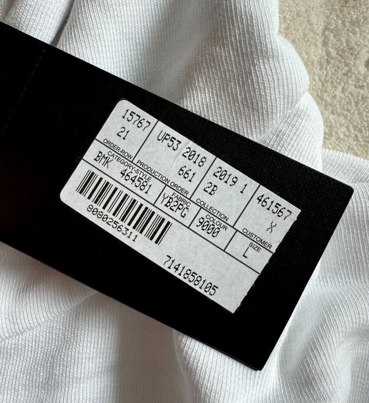 Saint Laurent Paris Saint Laurent letter hoodie Size US L / EU 52-54 / 3 - 6 Thumbnail