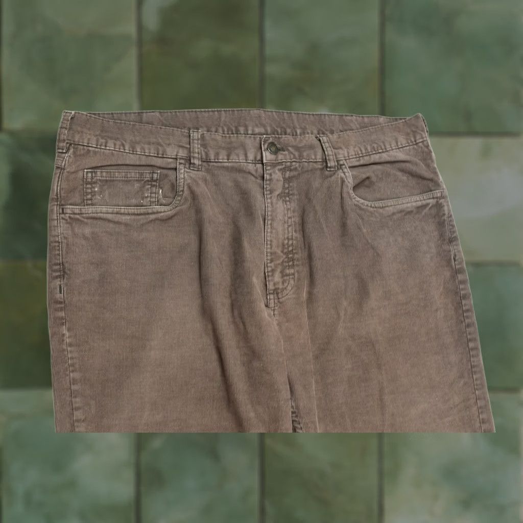 Brooks Brothers Brooks Brothers Red Fleece Corduroy Pants Slim Straight Mens 38x30 Brown Cotton Chino Size US 38 / EU 54 - 1 Thumbnail