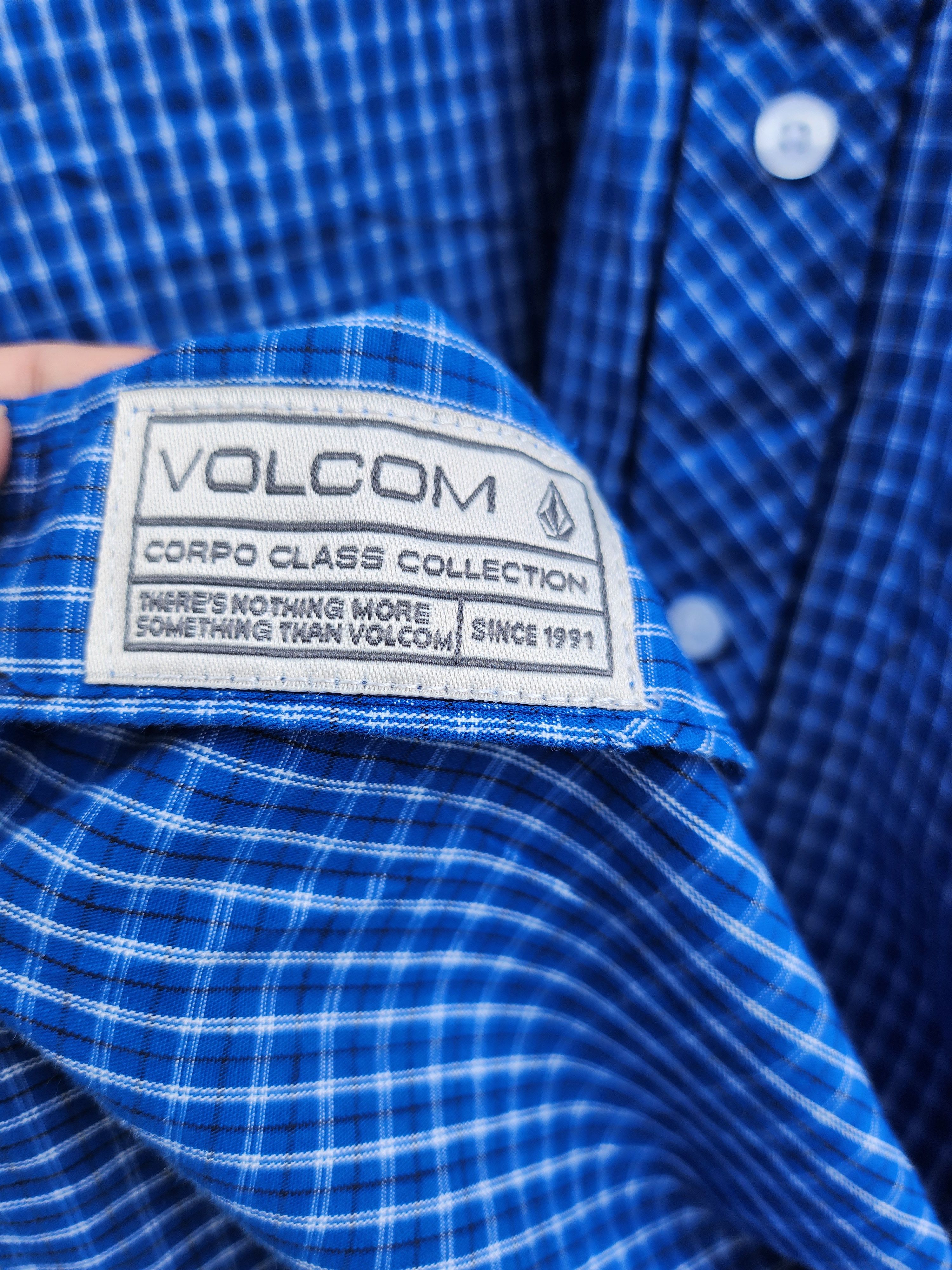 Japanese Brand × Volcom 💥Volcom Classic Fit Long Sleeve Oxford Shirt Size US M / EU 48-50 / 2 - 7 Thumbnail