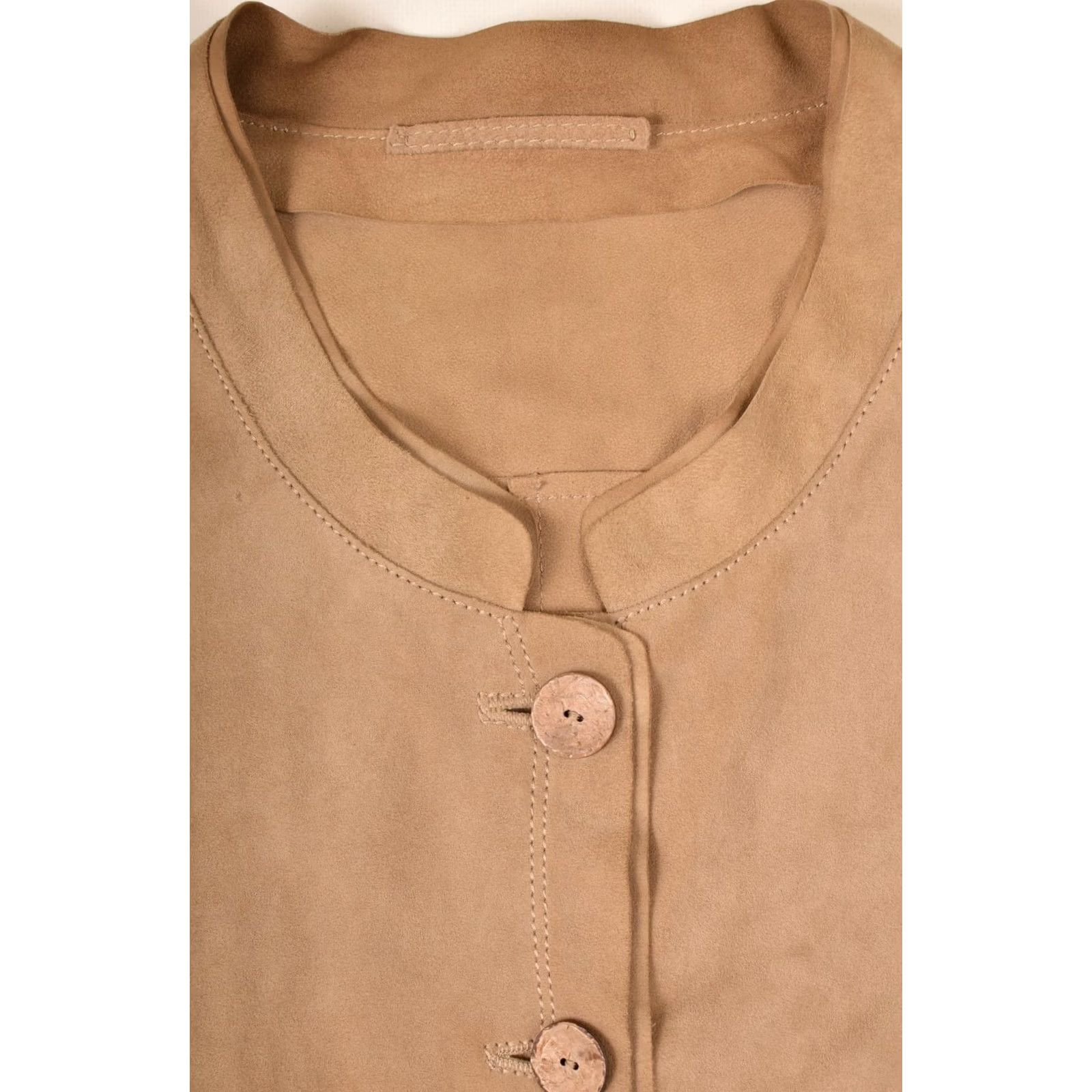 Vintage Gimo's Brown Leather Trench Coat Jacket Coat 50 Women XS? Size XL / US 12-14 / IT 48-50 - 2 Thumbnail