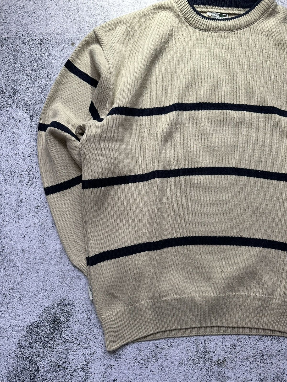Lacoste Vintage Chemise Lacoste Sweater Y2K Logo Size US L / EU 52-54 / 3 - 5 Thumbnail