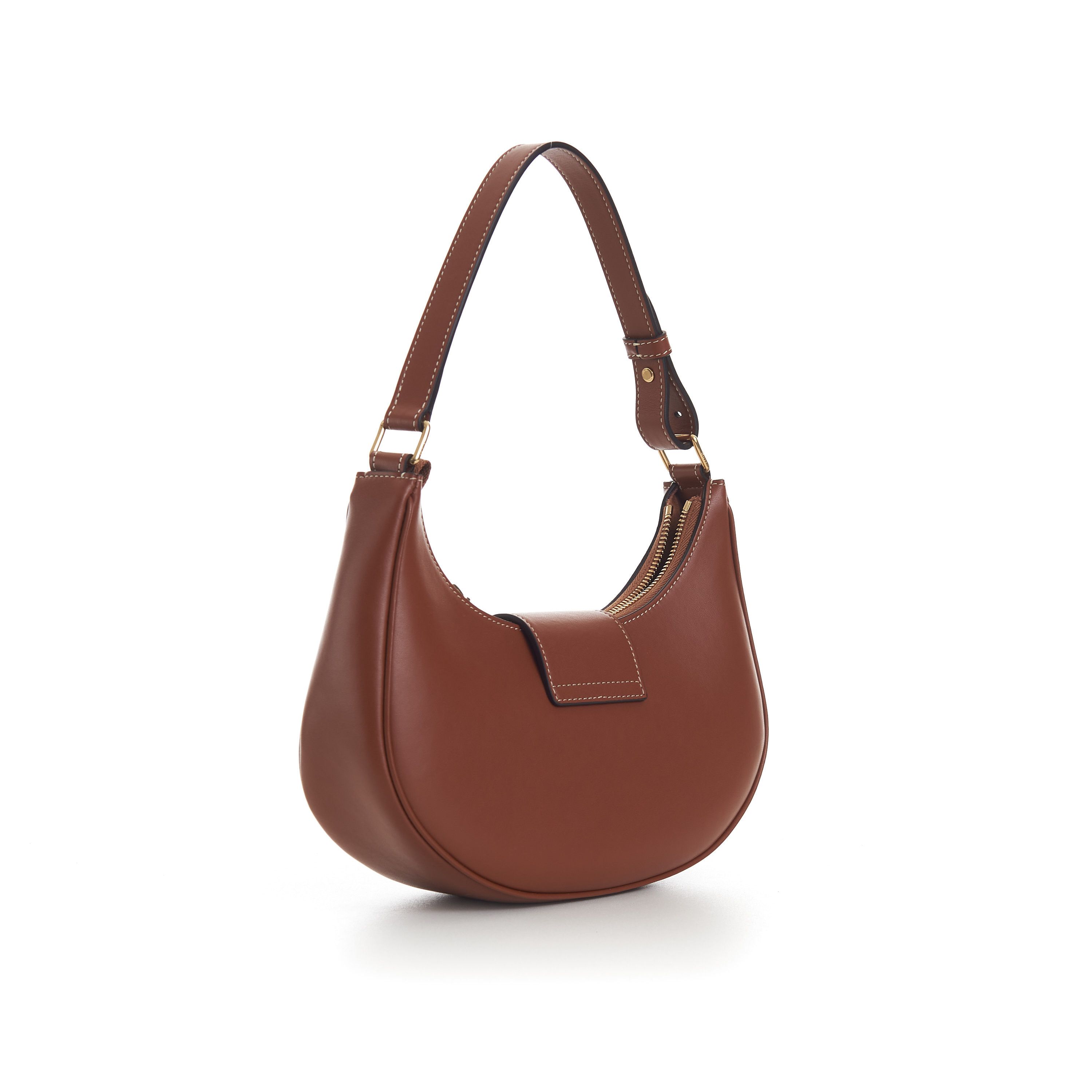 Celine Medium AVA Triomphe Bag - Tan Brown Smooth Calfskin Size ONE SIZE - 4 Thumbnail