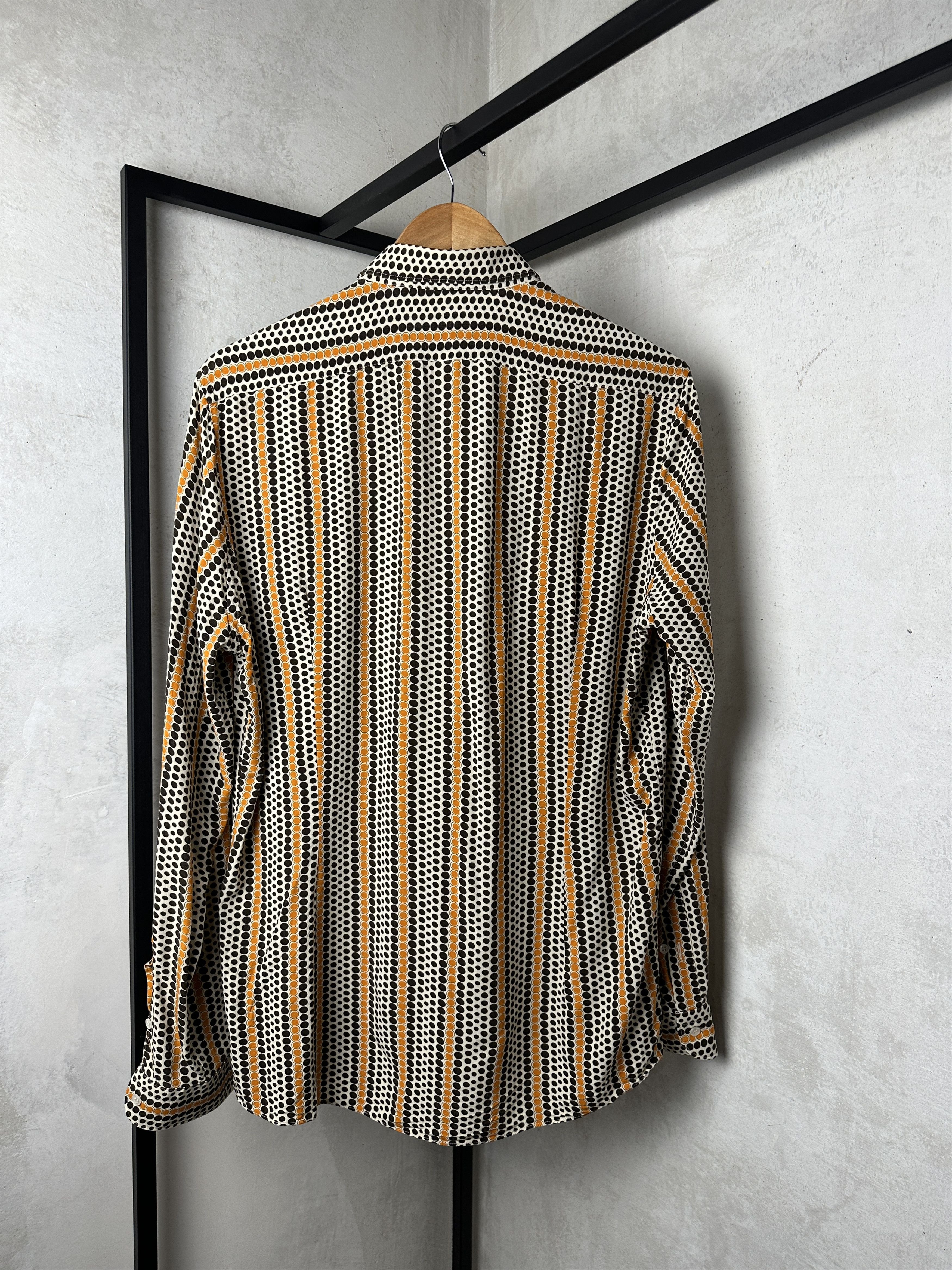 Emanuel Ungaro Ungaro Polka Dot Cotton Shirt (Button Up) Size US M / EU 48-50 / 2 - 7 Thumbnail
