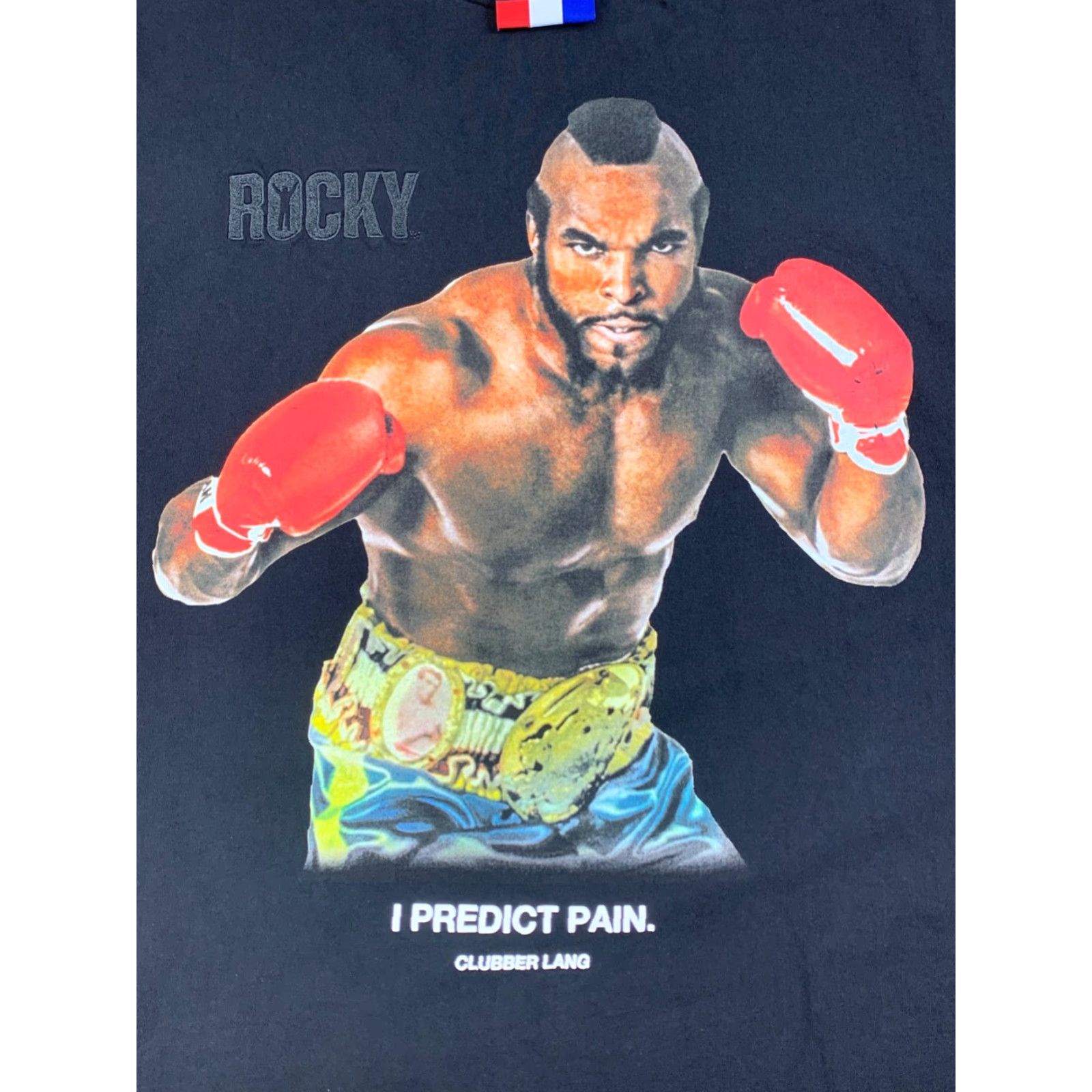Palace ROCKY Shirt Mens L Black T-Shirt I Predict Pain 12556 Movie Clubber Lang Shoepalace | Vintage not specified Size US L / EU 52-54 / 3 - 2 Thumbnail