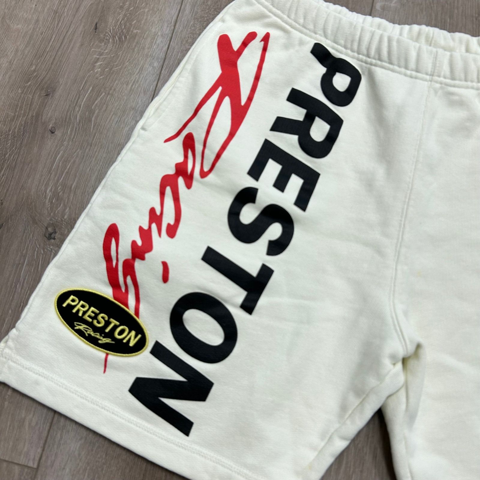 Heron Preston Heron Preston Racing Sweat Shorts White Size Large L B4 Size US 30 / EU 46 - 2 Thumbnail