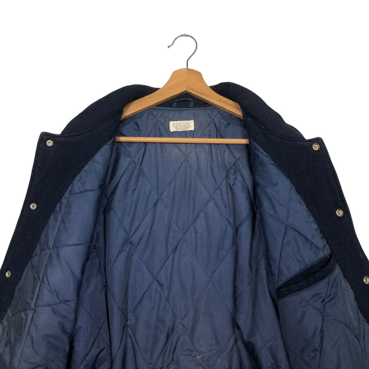 Japanese Brand 🔥VINTAGE BOMBER JACKET SUNTORY BOSS COFFEE BIG LOGO Size US M / EU 48-50 / 2 - 16 Thumbnail