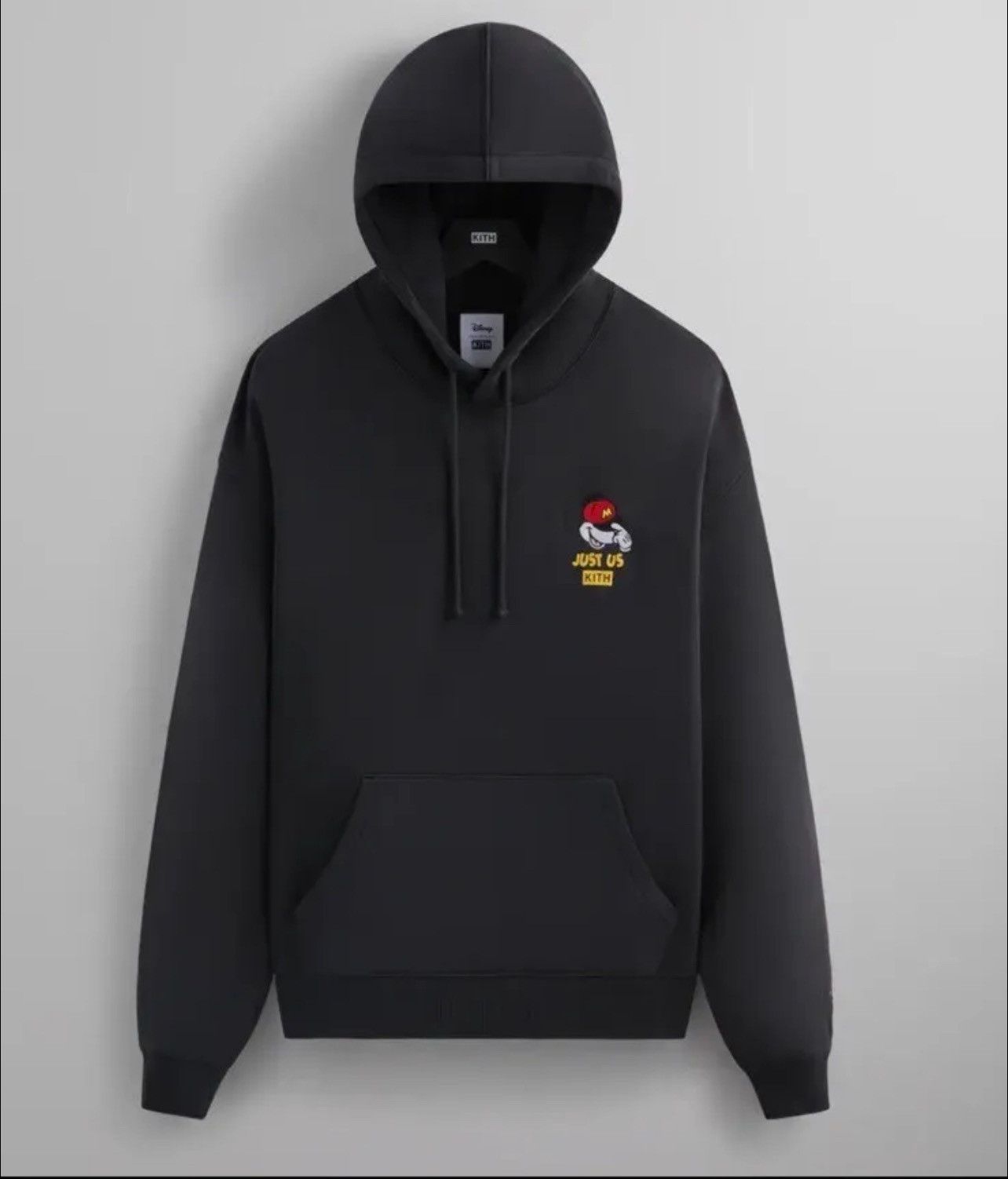 image of Kith “Just Us” Hoodie in Black, Men's (Size XL)