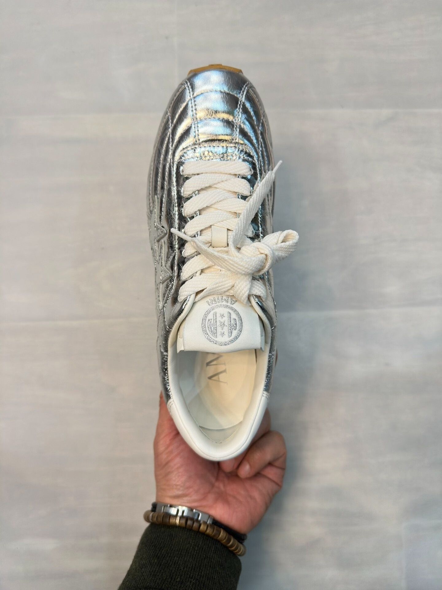 amiri casual shoes with rubber sole