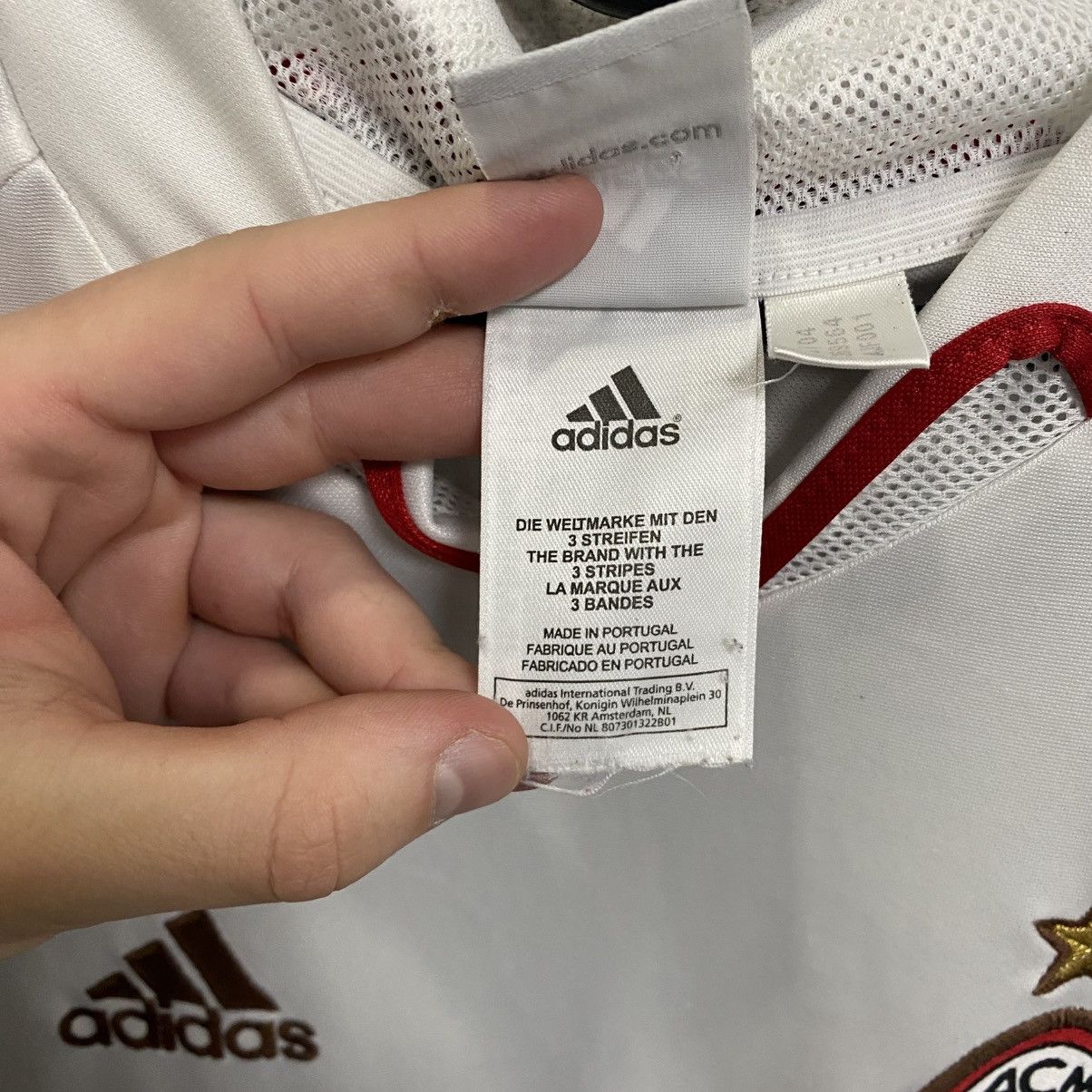 Adidas Vintage Adidas Milan 2004/2005 Football Shirt Soccer Jersey Size US S / EU 44-46 / 1 - 14 Thumbnail