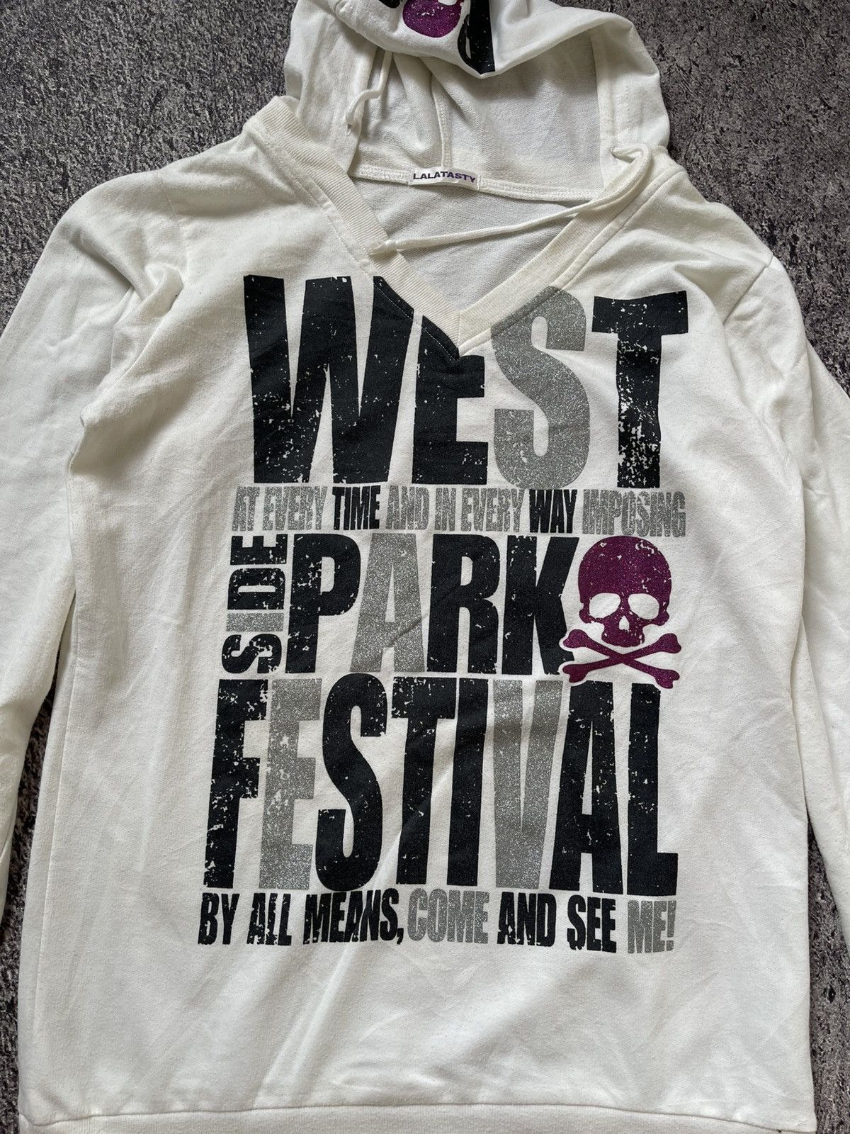 Japanese Brand Y2K Lalatasty skull ifsixwasnine hoodie Size US M / EU 48-50 / 2 - 3 Thumbnail