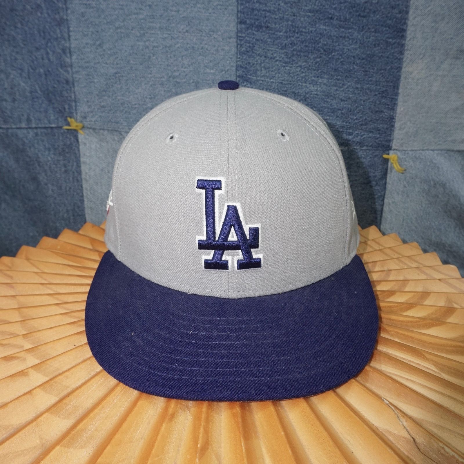 New Era OSFA - Vintage Y2K Y2K Los Angeles Dodgers LA embroider hat Size ONE SIZE - 1 Thumbnail