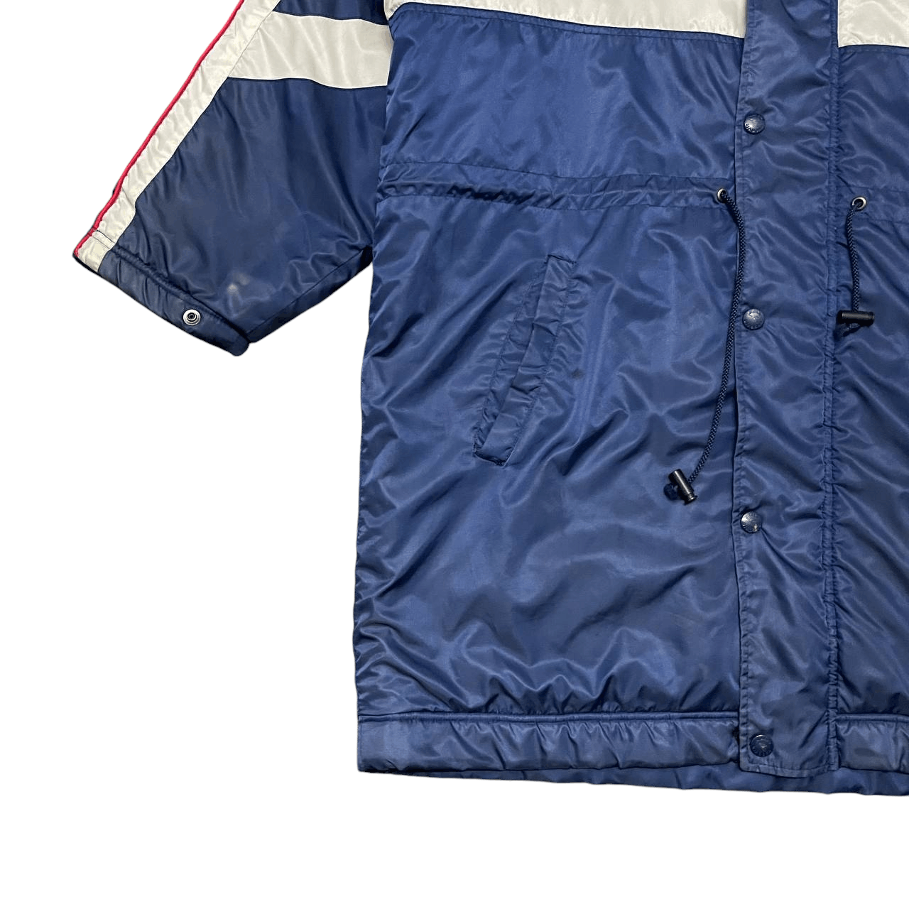 Diadora Vintage 90's Diadora Puffer Hooded Jacket Size US XL / EU 56 / 4 - 10 Thumbnail