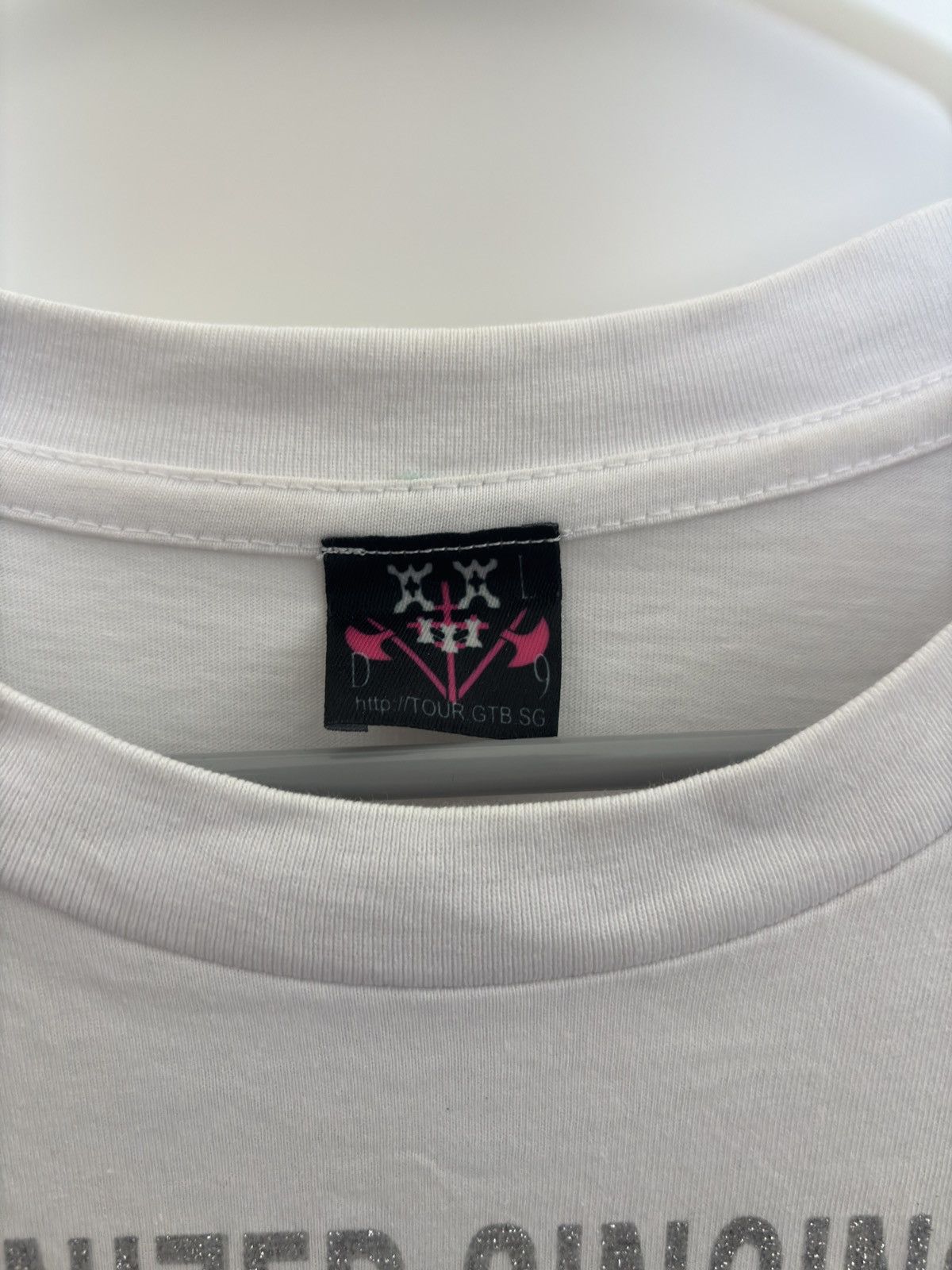 Drain Gang Bladee LA Popup Exclusive White Tee Size US L / EU 52-54 / 3 - 3 Thumbnail