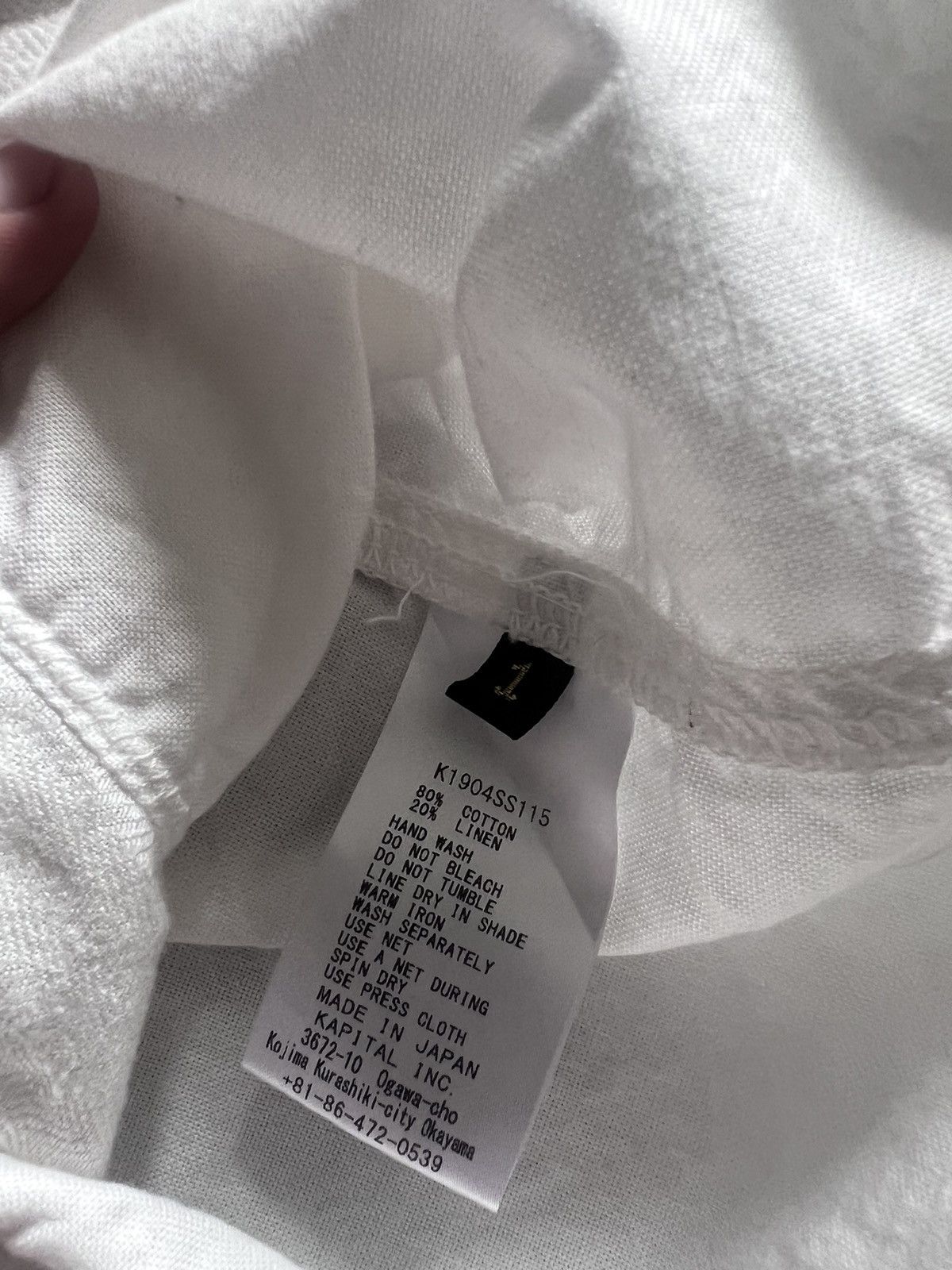 Kapital Kapital Mixed Fabric Baseball Shirt Size US M / EU 48-50 / 2 - 5 Thumbnail