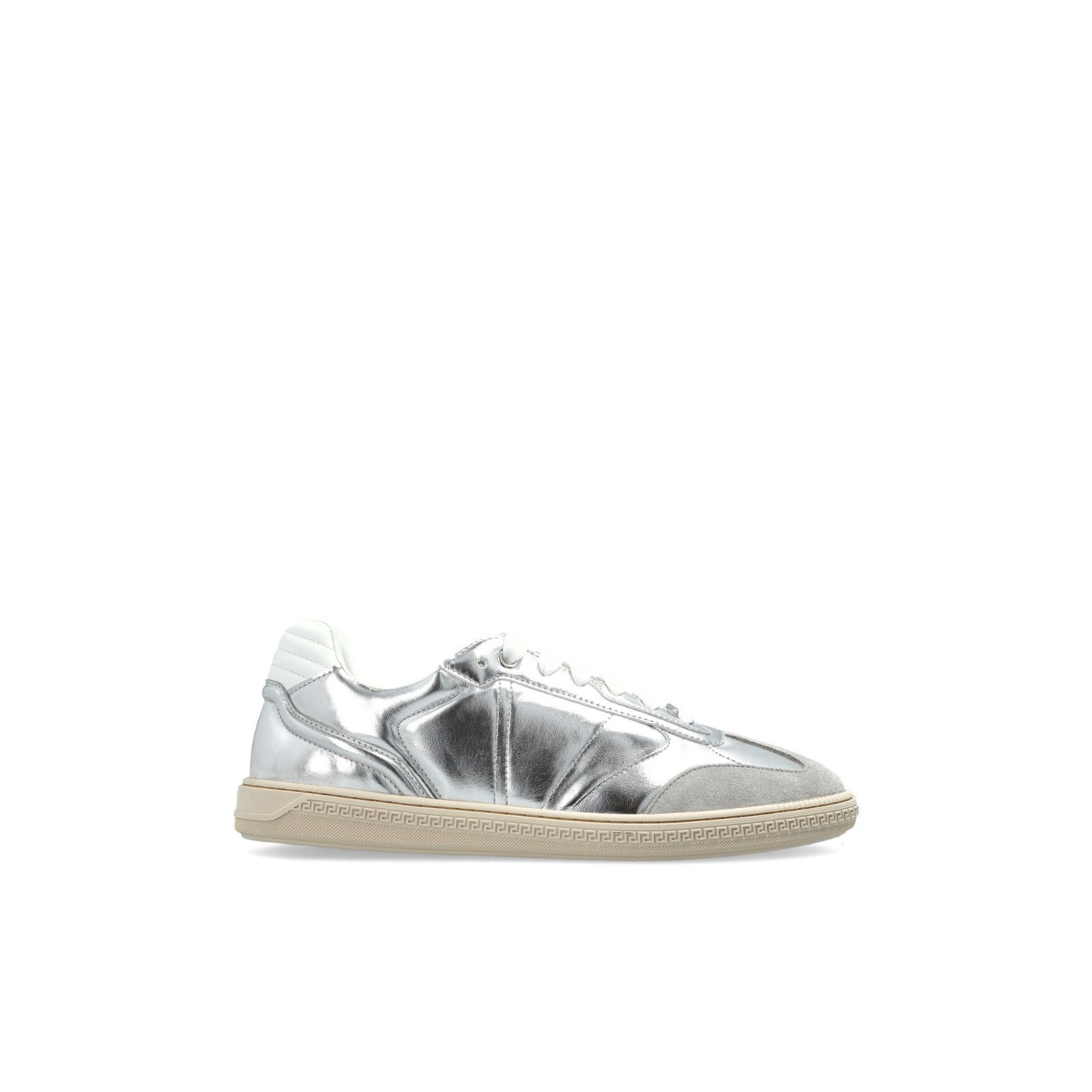 VERSACE Silver Sports Shoes New And Authentic (Men's size:US