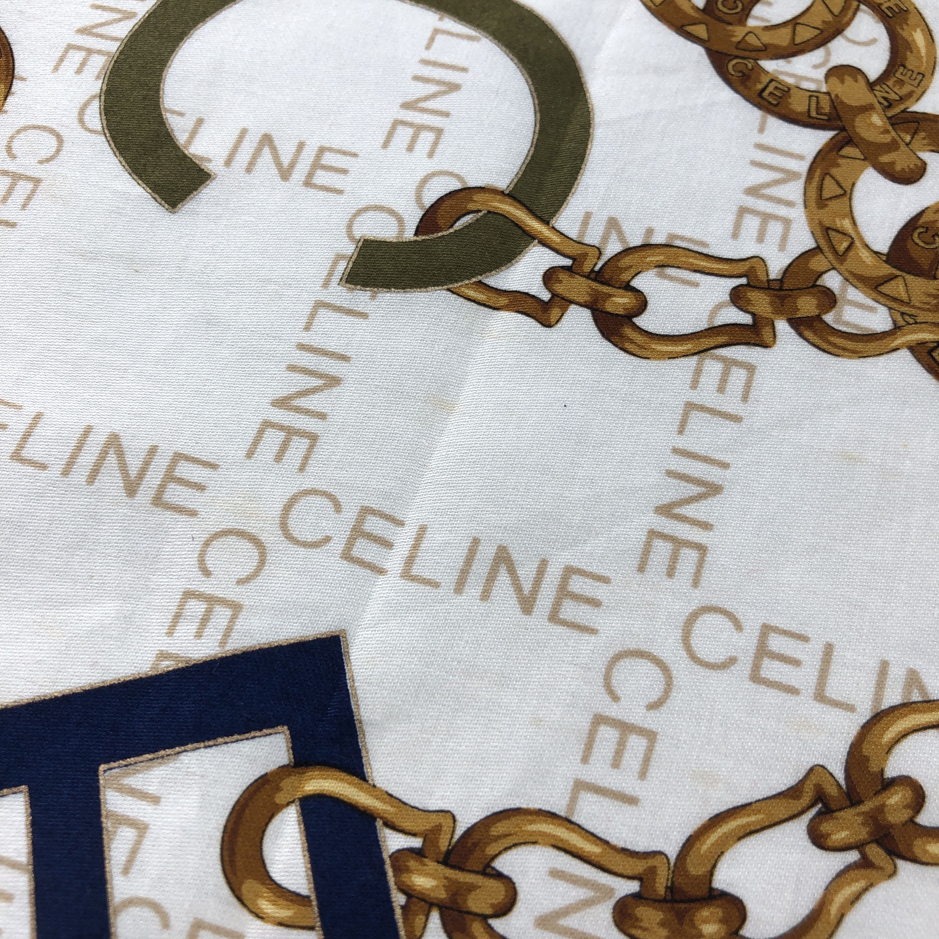 Celine Celine Handkerchief Neckerchief Bandana H3029 Size ONE SIZE - 7 Thumbnail