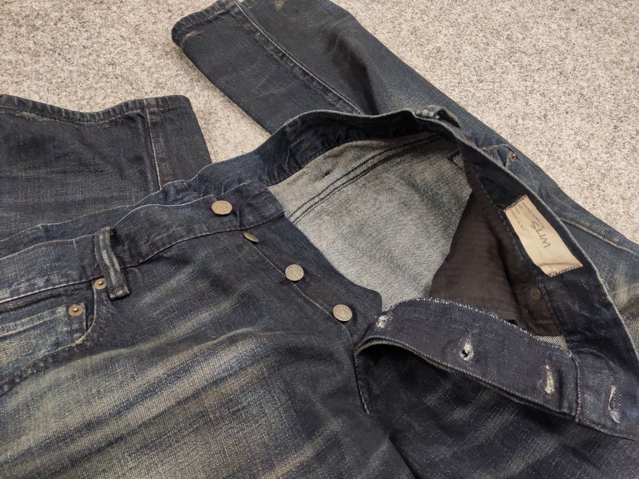 Polo Ralph Lauren Vintage Denim Supply Ralph Lauren Trendy Faded Denim Jeans Size US 36 / EU 52 - 15 Thumbnail