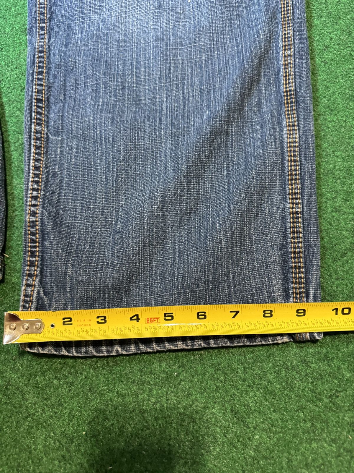 Southpole × U.S. Polo Assn. × Vintage Vtg Y2K Carpenter Baggy Wide Leg Polo 38x32 Wide Leg Jeans Size US 38 / EU 54 - 7 Thumbnail