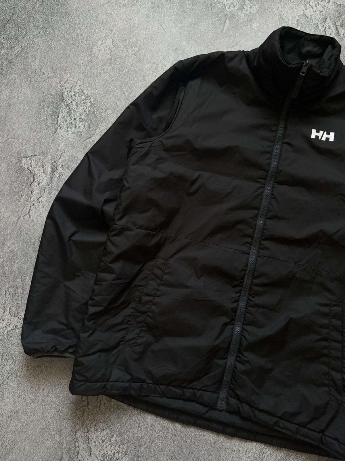 Helly Hansen Helly Hansen XL black zip jacket bomber primaloft lining Size US XL / EU 56 / 4 - 8 Thumbnail