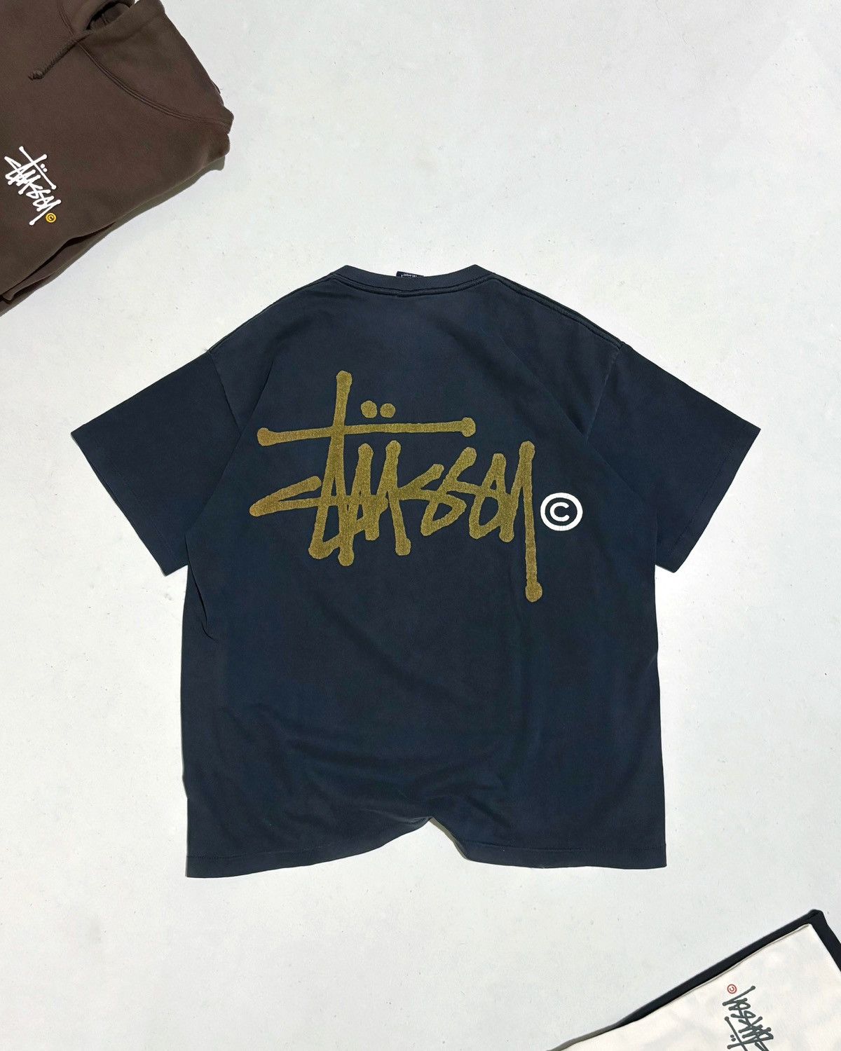 Stussy Vintage Stussy Basic Tee Size US XL / EU 56 / 4 - 2 Thumbnail