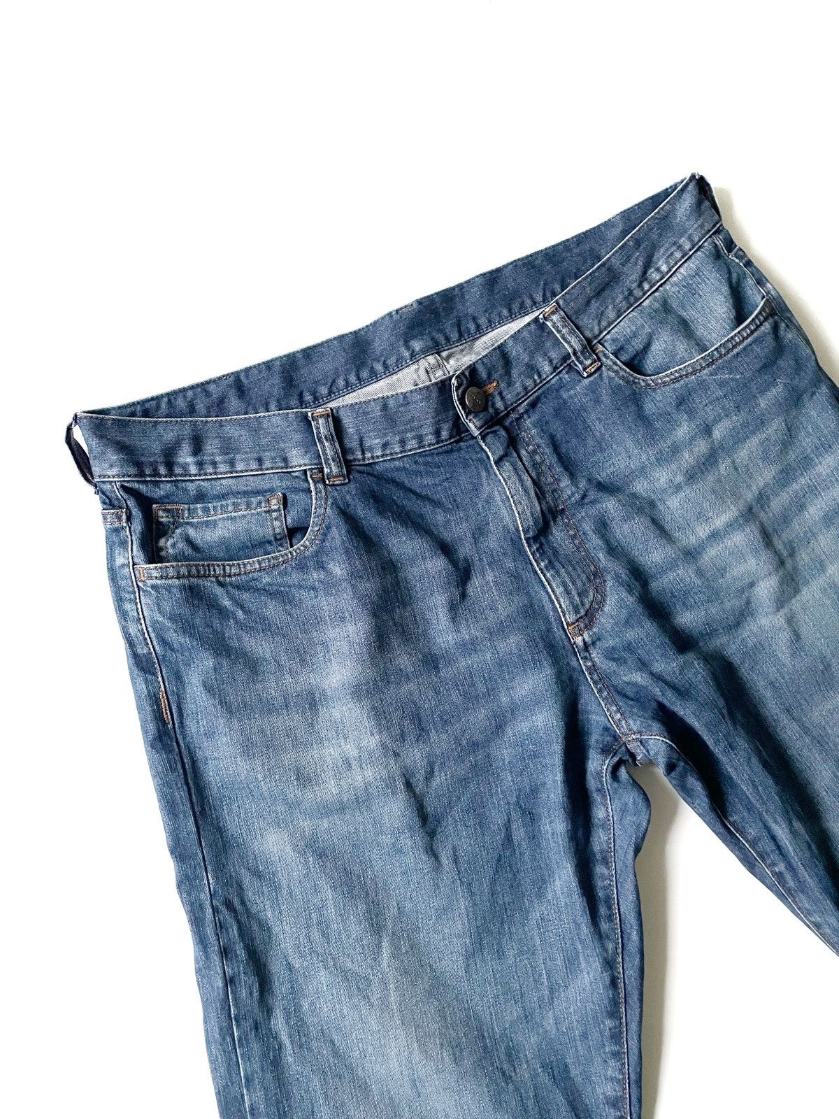 Canali Canali Men Regular Fit Blue Jeans Size 56/XL Made In Italy Size US 36 / EU 52 - 3 Thumbnail