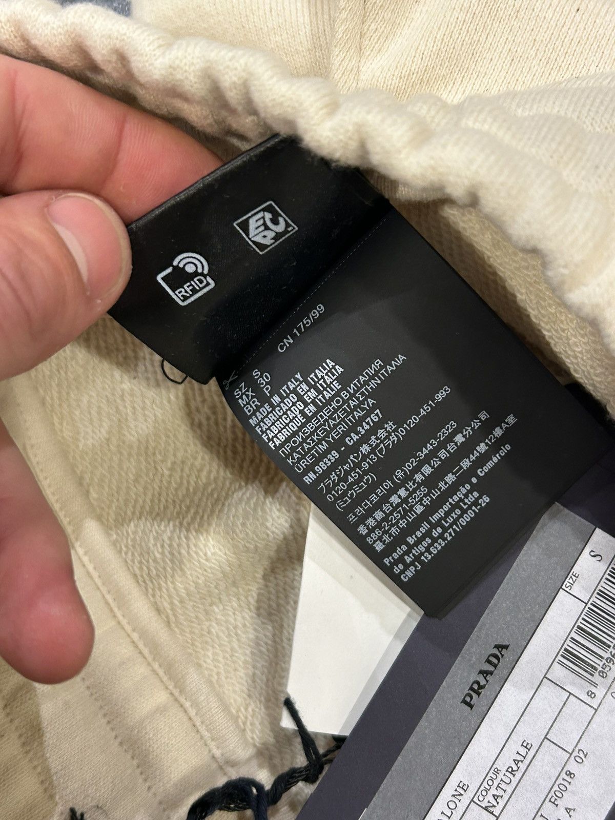 Prada Prada Sweatpants - Natural Size US 30 / EU 46 - 7 Thumbnail