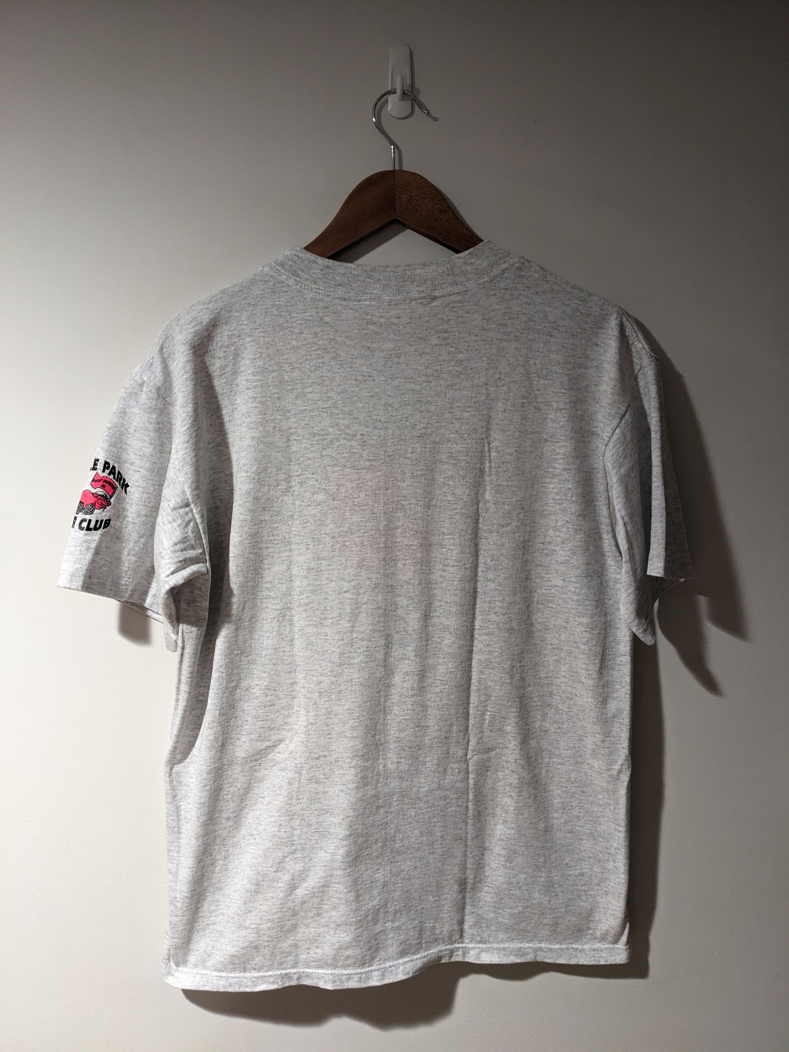 Vintage Vintage 90s Hazel Park Car Club Pennsylvania T-Shirt Size US L / EU 52-54 / 3 - 5 Thumbnail