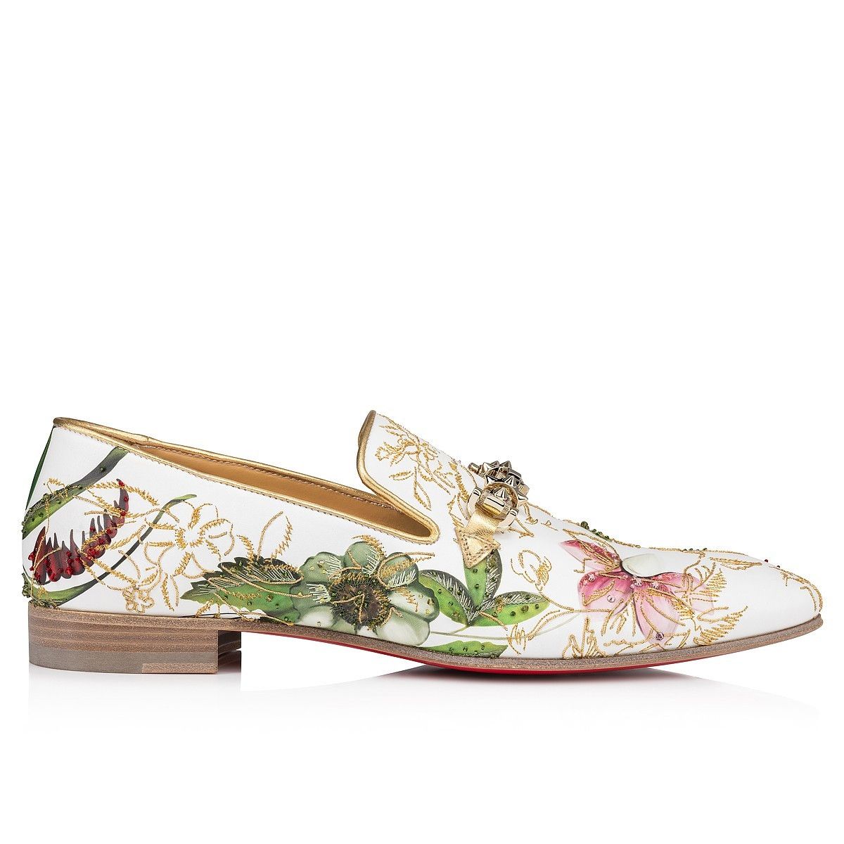 Christian Louboutin o1s1wg110625 Loafers in Multicolor Size US 7 / EU 40 - 2 Thumbnail