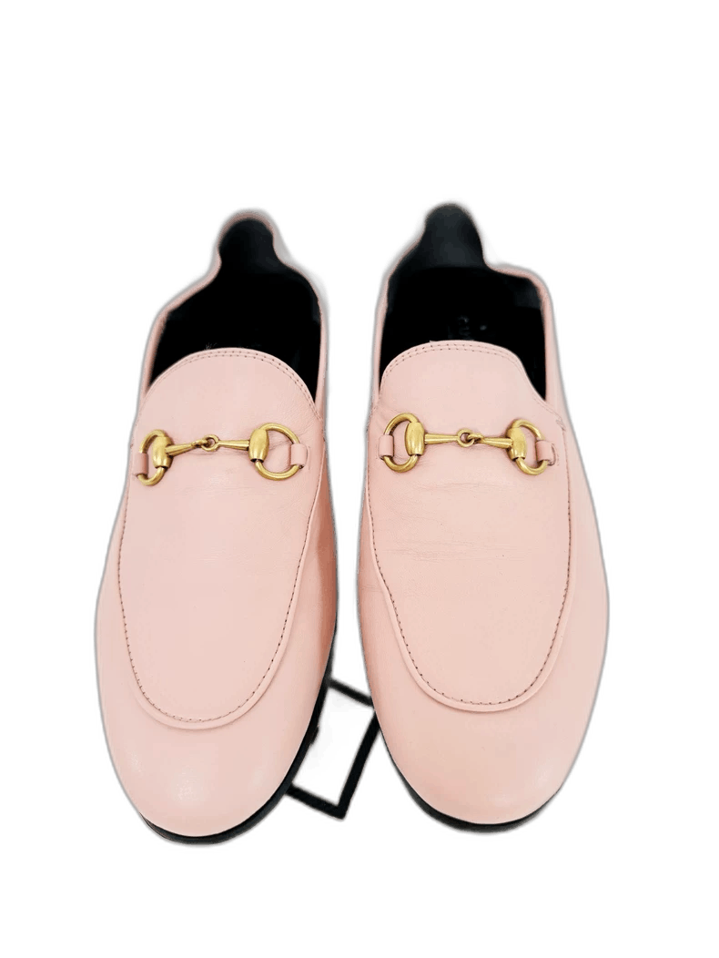 Gucci Gucci Pink Loafers Size 37.5 Size US 7 / IT 37 - 1 Thumbnail