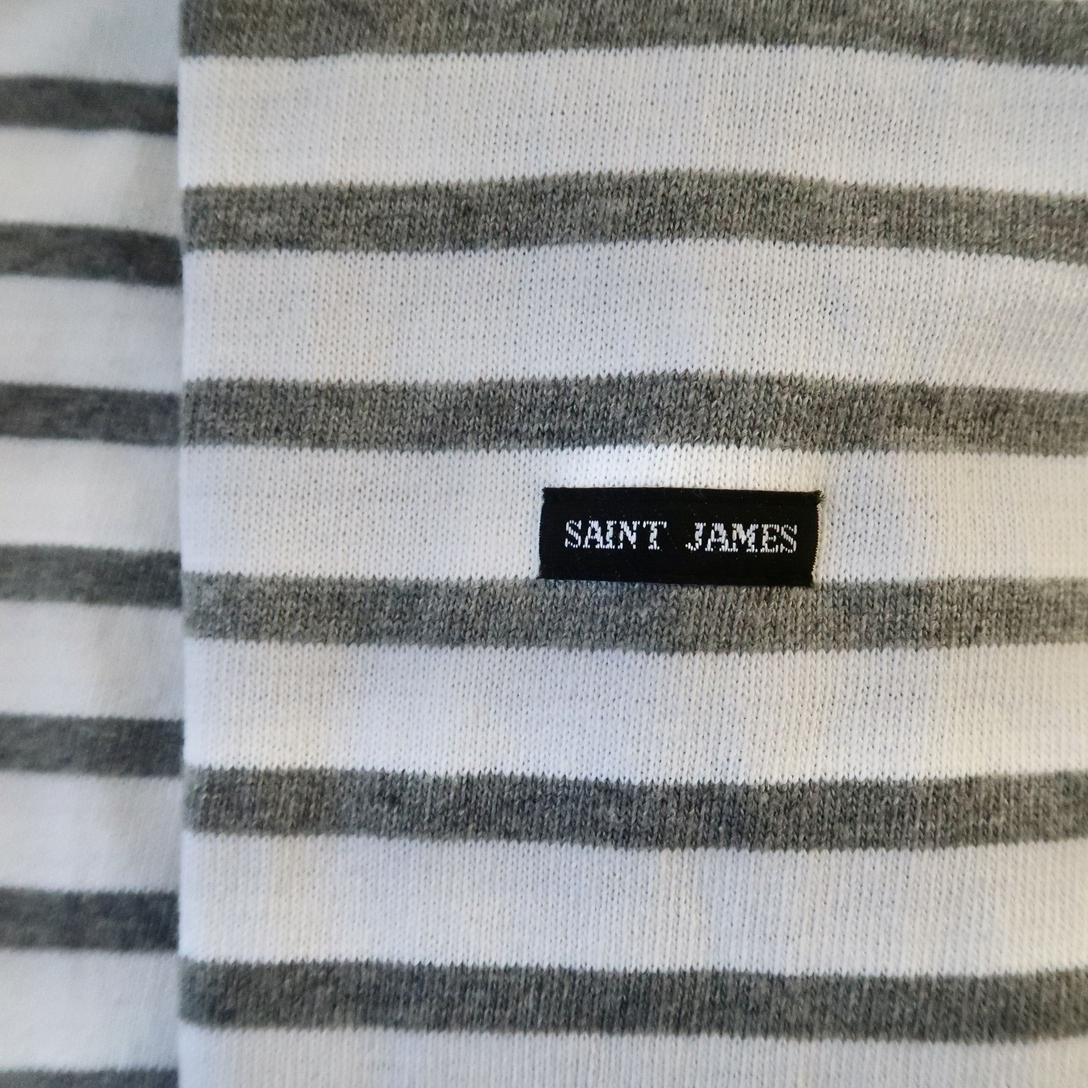 Saint James SAINT JAMES heavyweight cotton striped breton shirt, 3.5 Size US S / EU 44-46 / 1 - 8 Thumbnail