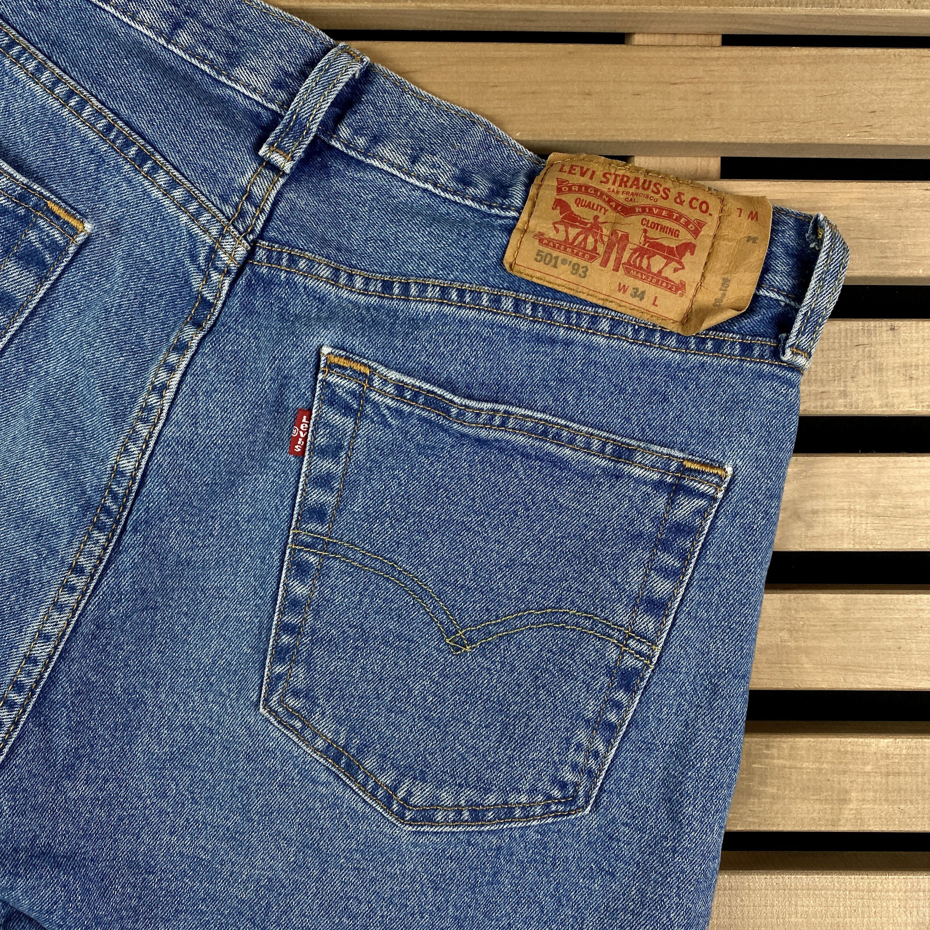 Levi's × Levi's Vintage Clothing × Vintage Mens Jeans Shorts Levis 501 Size 34 Size US 34 / EU 50 - 5 Thumbnail