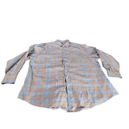 Peter Millar Peter Millar Button Up Shirt Men Sz XXL Plaid Long Sleeve Ca Size US L / EU 52-54 / 3 - 1 Thumbnail