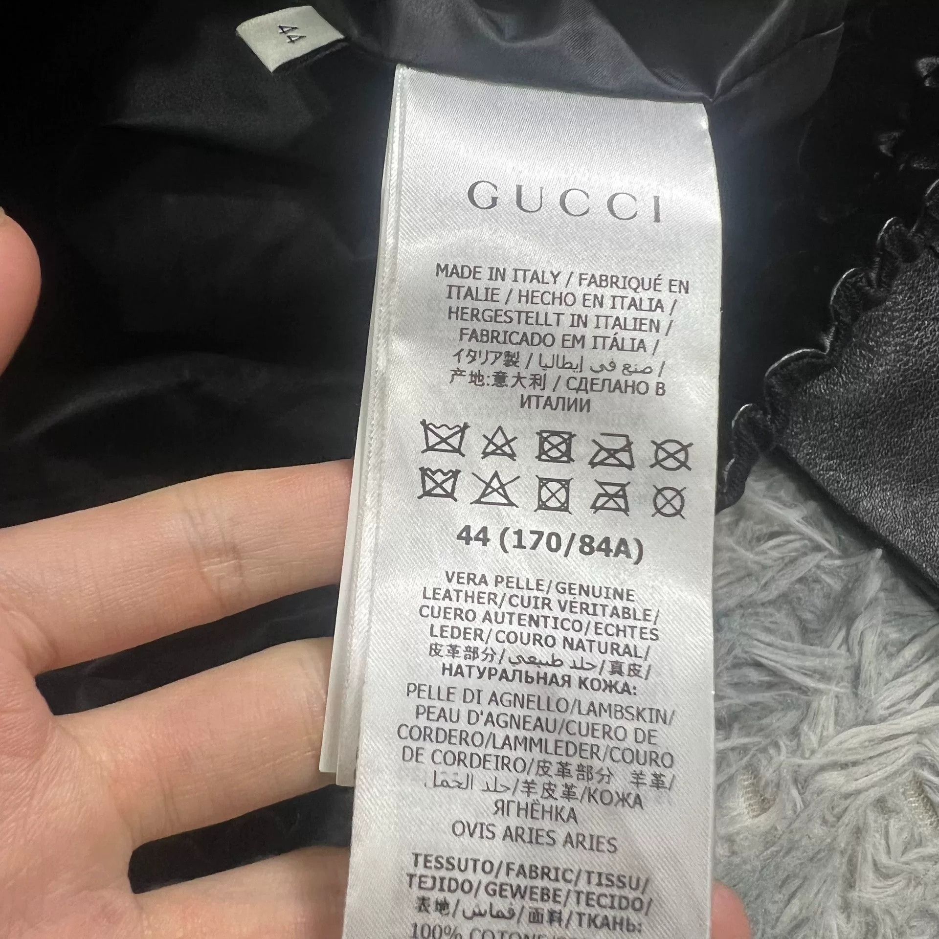 Gucci Gucci Limited Edition Lambskin Jacket Size US S / EU 44-46 / 1 - 3 Thumbnail