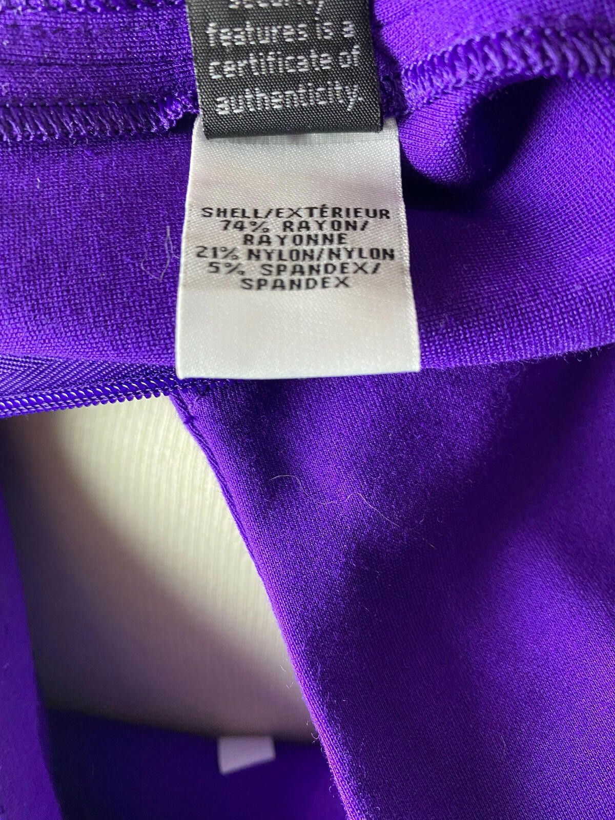 Diane von Furstenberg Diane von Furstenberg Purple Bodycon Tank Mini Dress Size 8 Size M / US 6-8 / IT 42-44 - 12 Thumbnail
